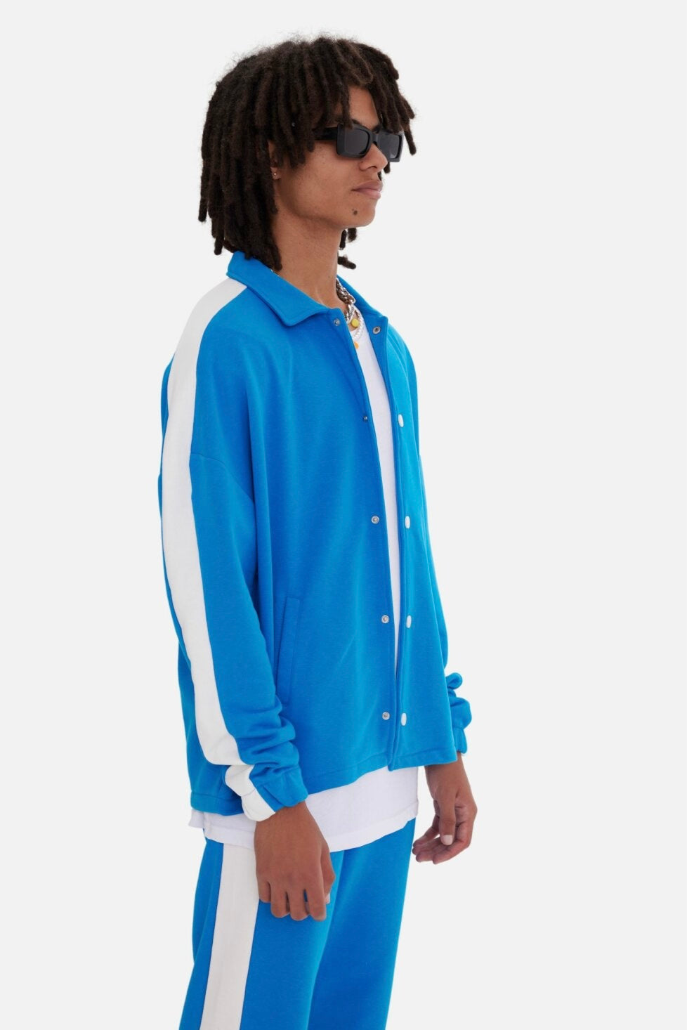 Jogginganzug Set Stripe mit Streifen Jacke Hose