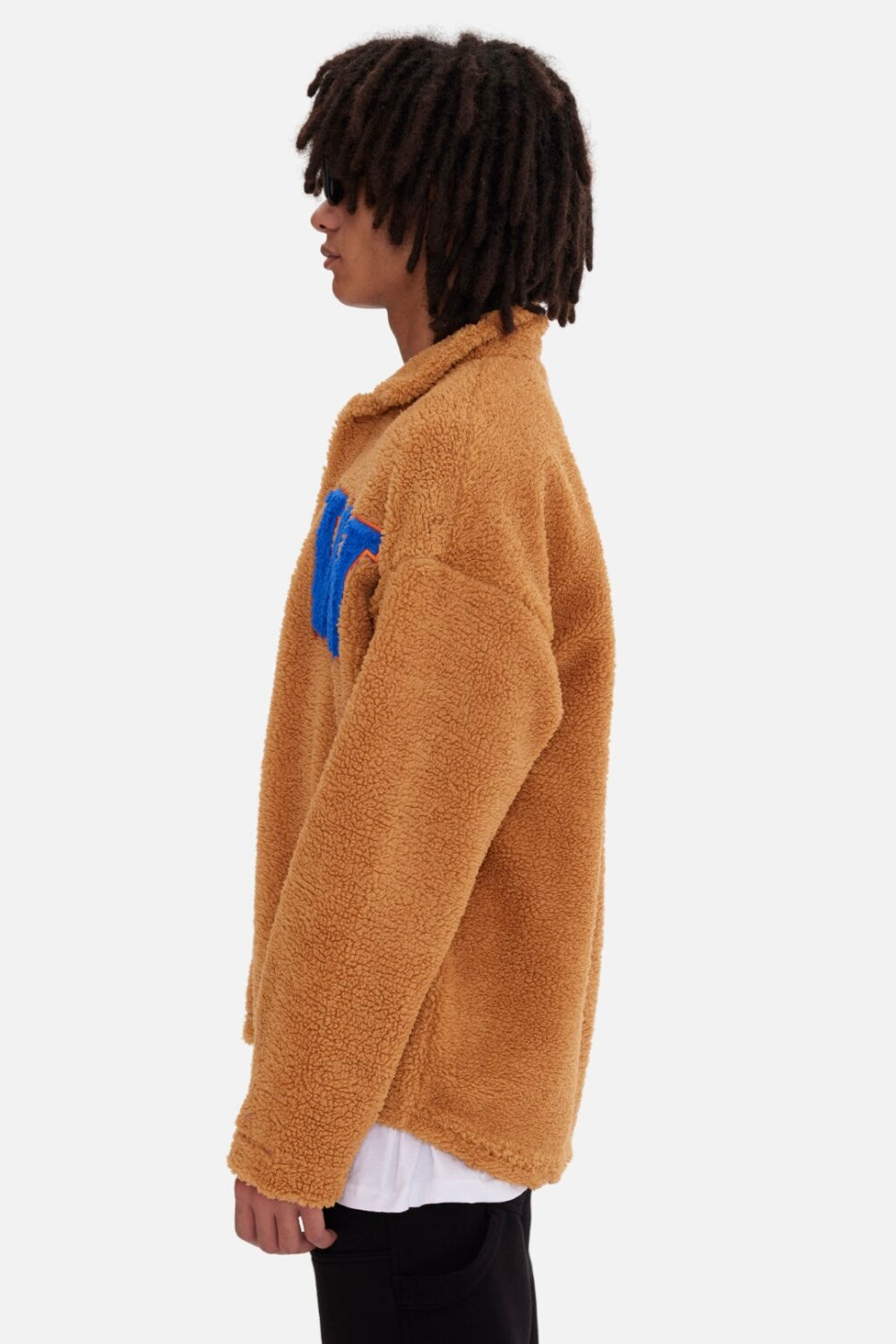 Oversize Jacke Teddy W Shirt für Teddyfell