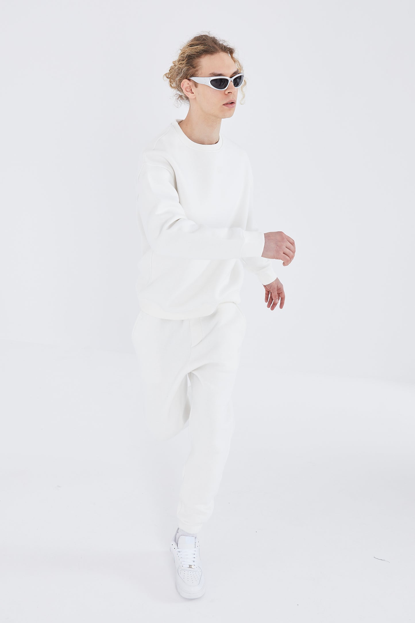Basic Jogger Set Pullover Jogginghose Oversize Fit