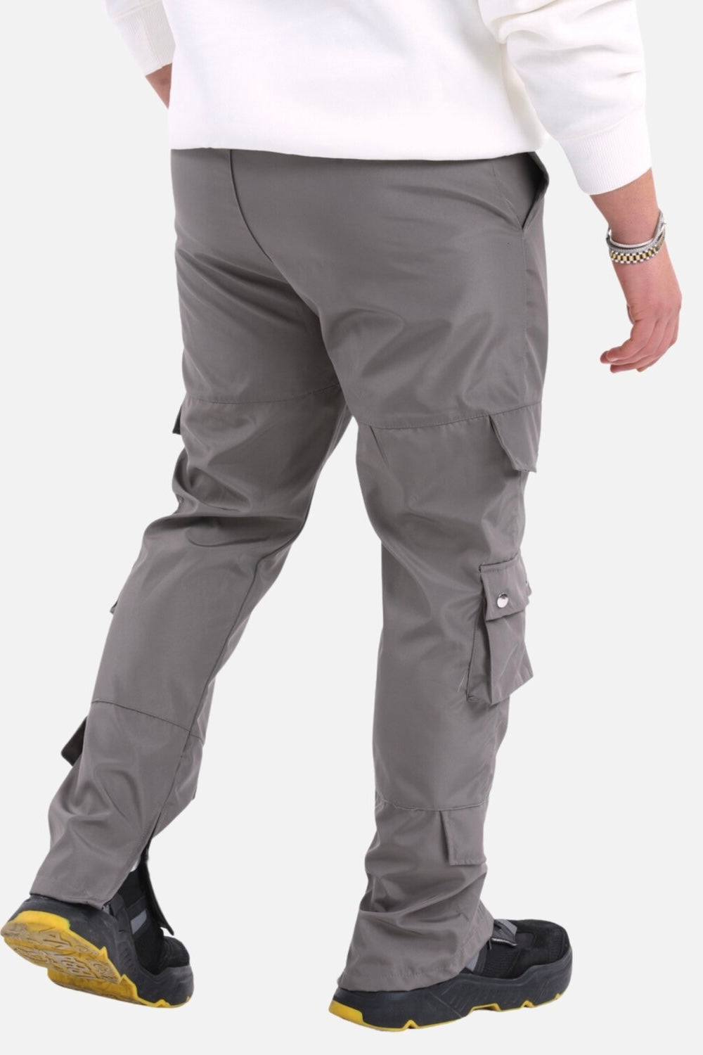 Jogginghose mit vielen Taschen & Knöpfen Jogger