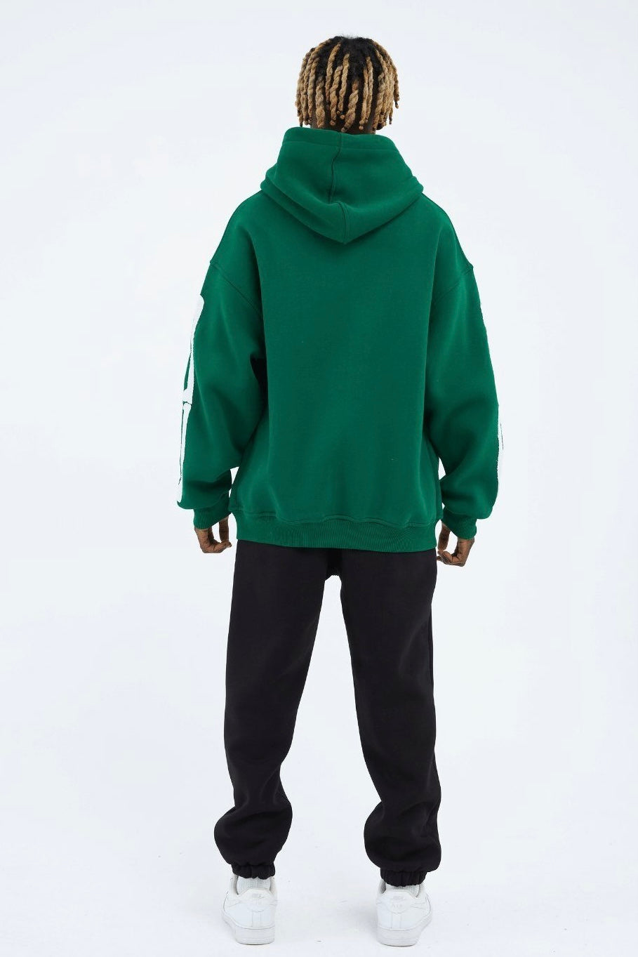 Hoodie mit stickerei Skelett Zipper Baumwolle Jacke
