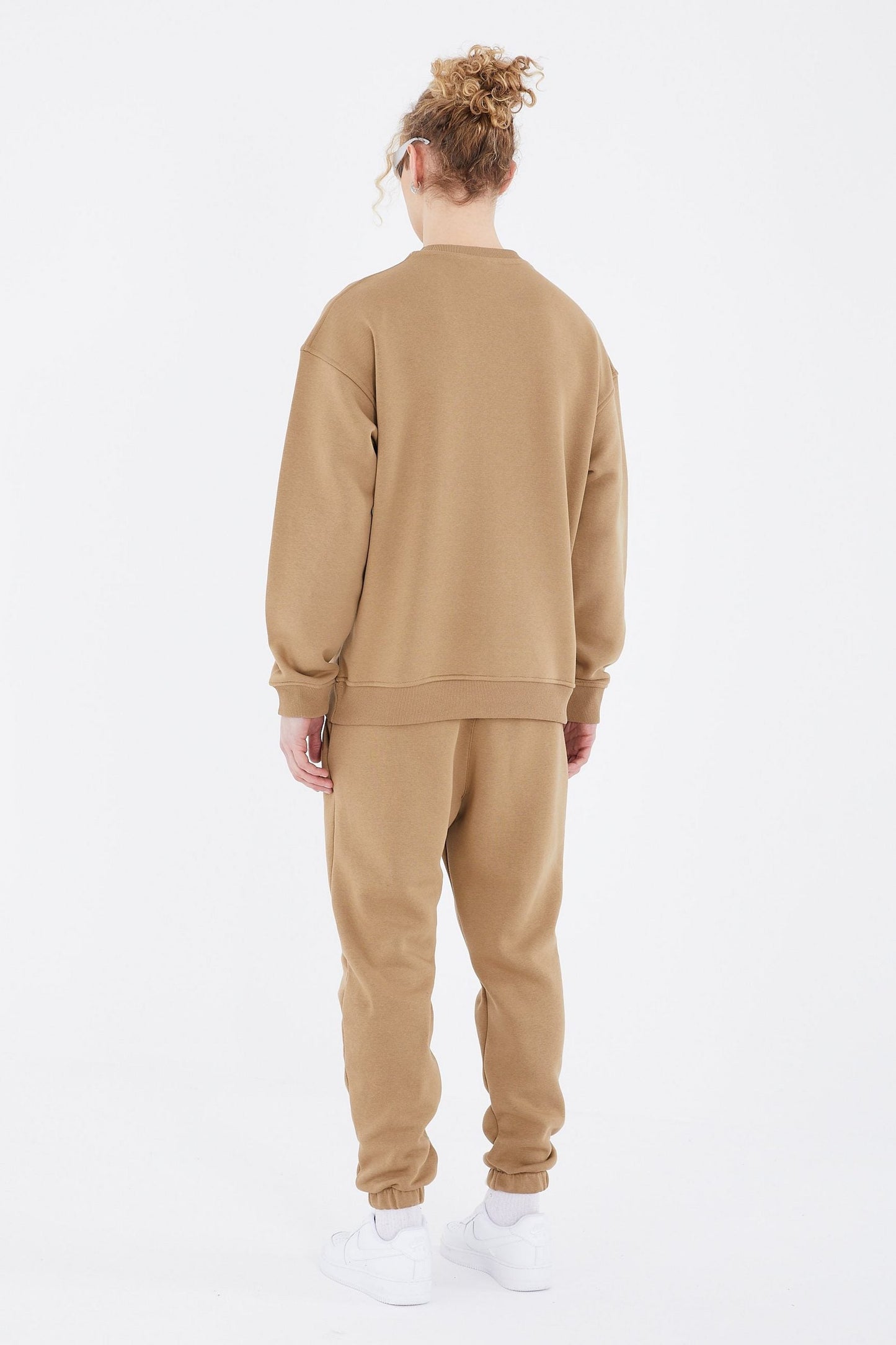 Basic Jogger Set Pullover Jogginghose Oversize Fit