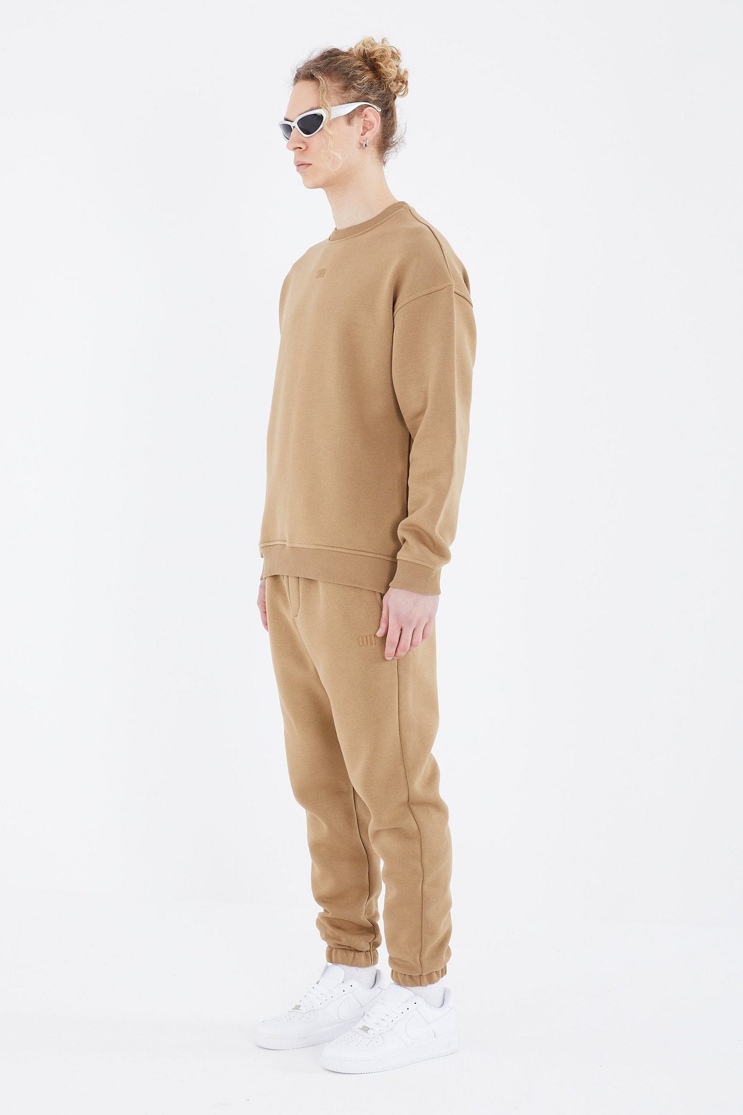 Basic Jogger Set Pullover Jogginghose Oversize Fit
