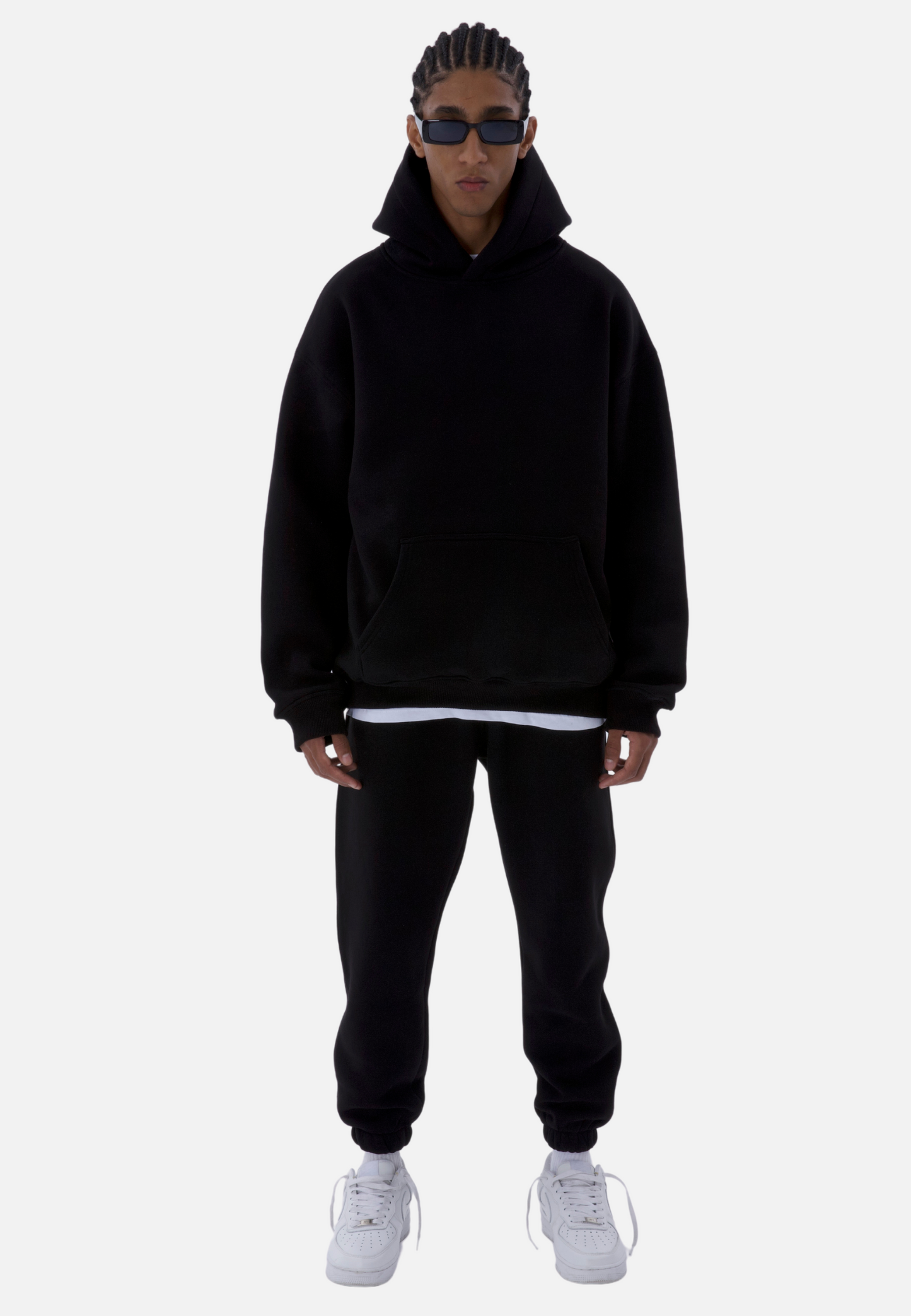 Basic Oversized Hoodie + Hose | Premium Herren & Damen Jogginganzug (Unisex)