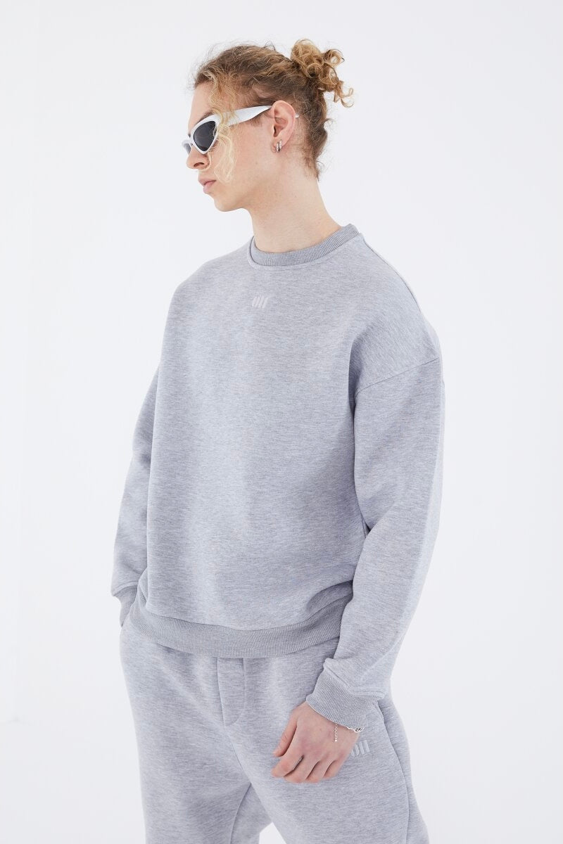 Basic Sweatshirt Oversize Fit Pullover Unisex