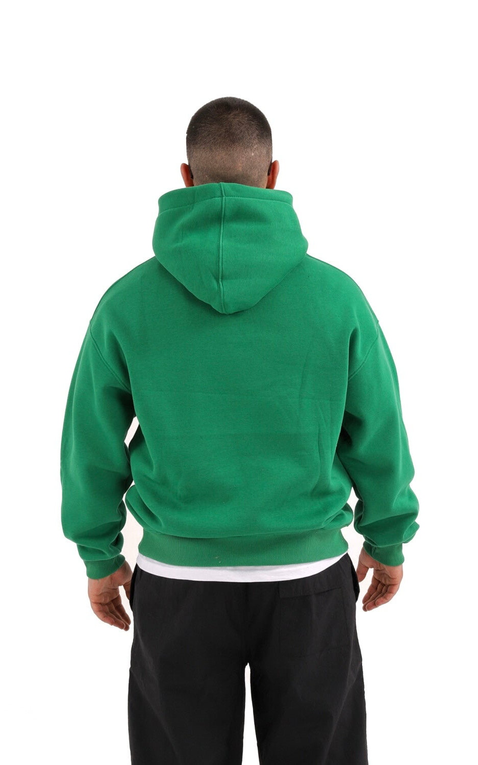 einfarbiger Basic Oversized Hoodie | Premium Herren & Damen Kapuzenpullover Unisex