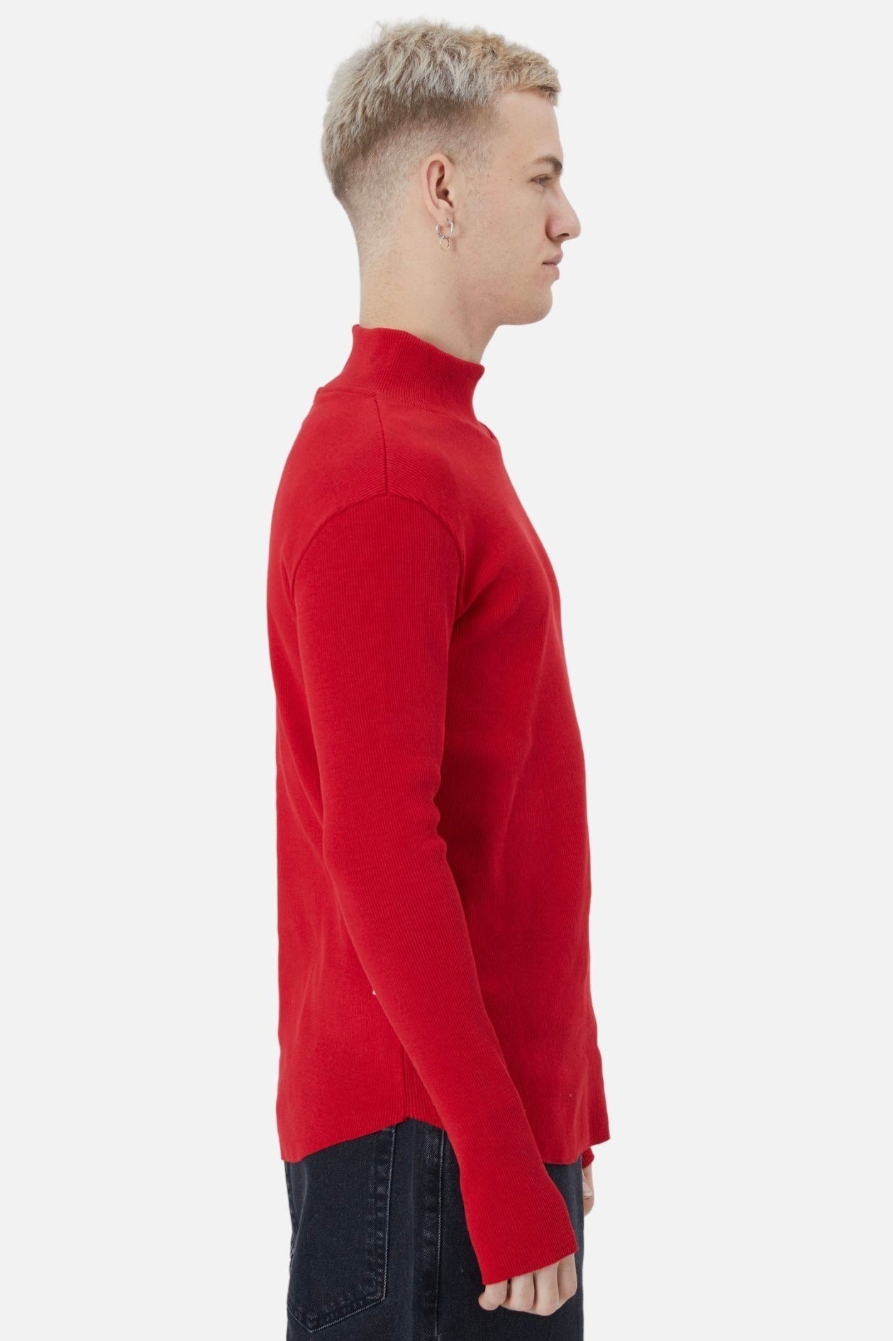 Herren Rundhals Sweatshirt Regular Fit Pullover
