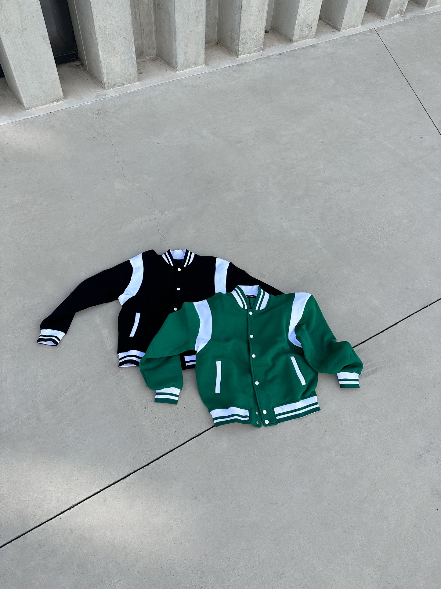 Basic Jacket Baseballjacke Baumwolle Herren Unisex Jacke