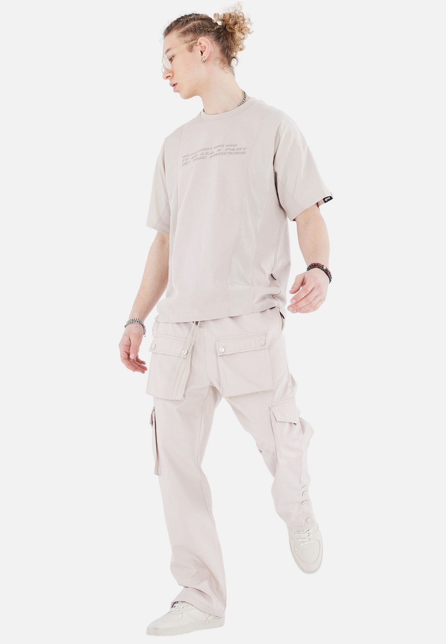 Herren Set T-Shirt Baumwolle 320gsm Jogginghose Jogger