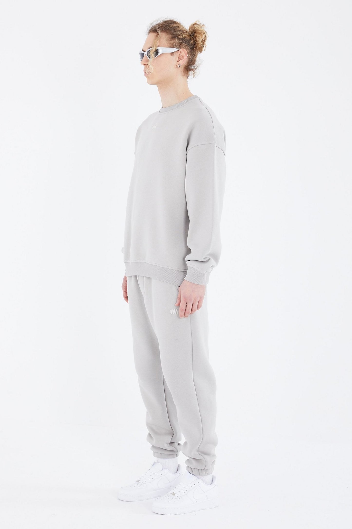 Basic Jogger Set Pullover Jogginghose Oversize Fit