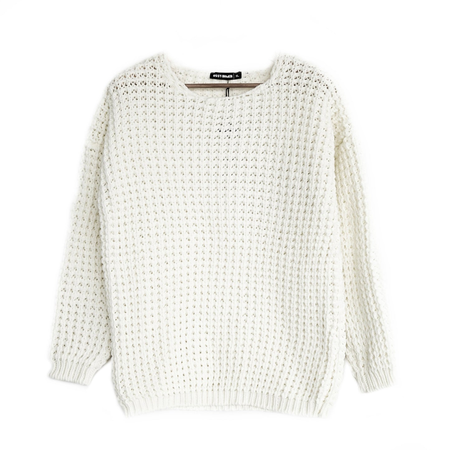 Casual Herren Strickpullover mit Rundhals-Ausschnitt