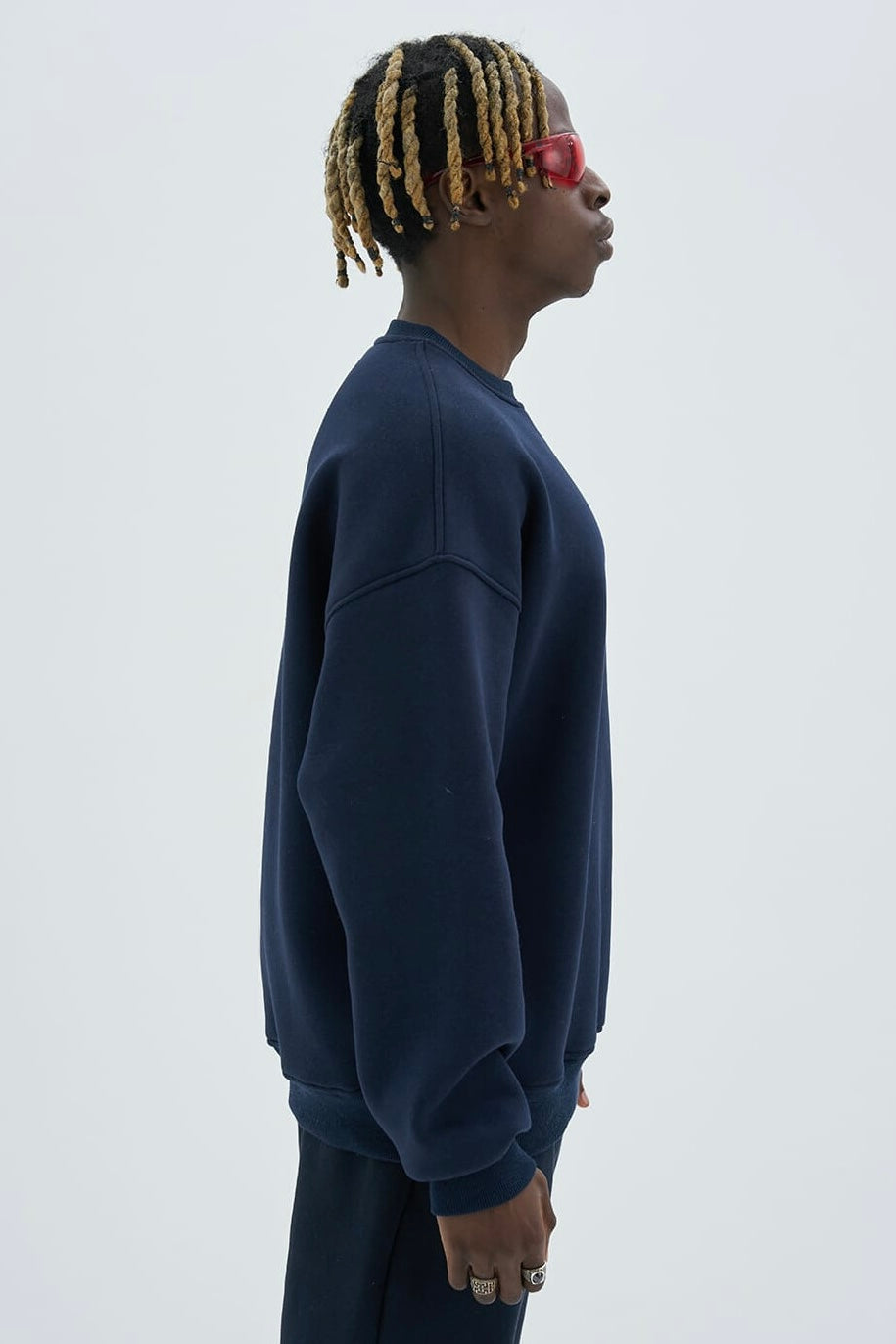 Basic Sweatshirt Oversize Fit Pullover Unisex