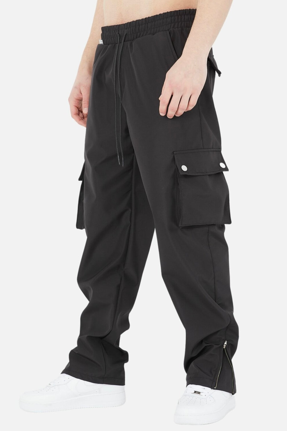 Jogginghose OH-39 viele Taschen Jogger seitlich zu öffnen OVersize Herrenhose