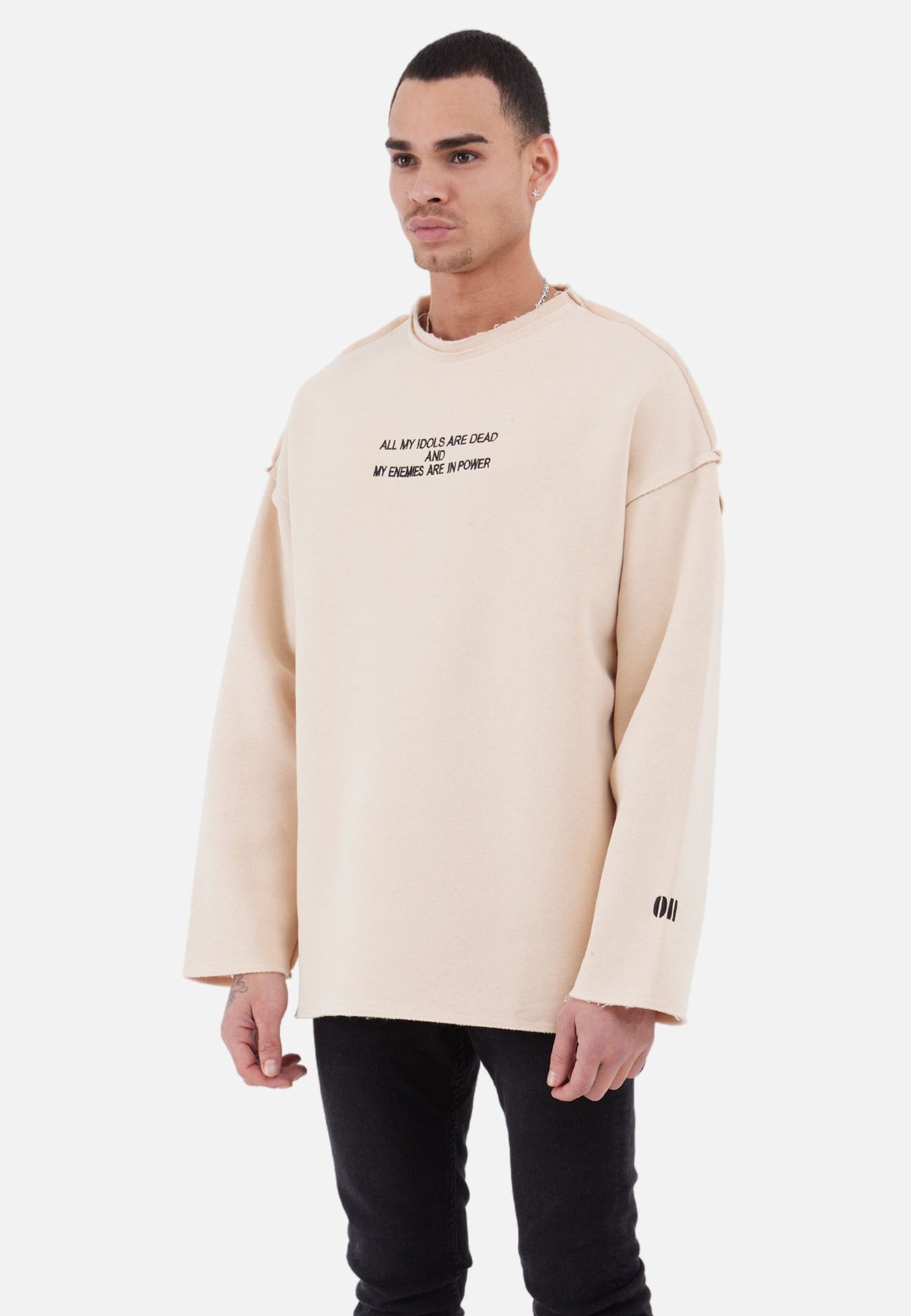 Sweater Basic Cotton Sweatshirt Pullover