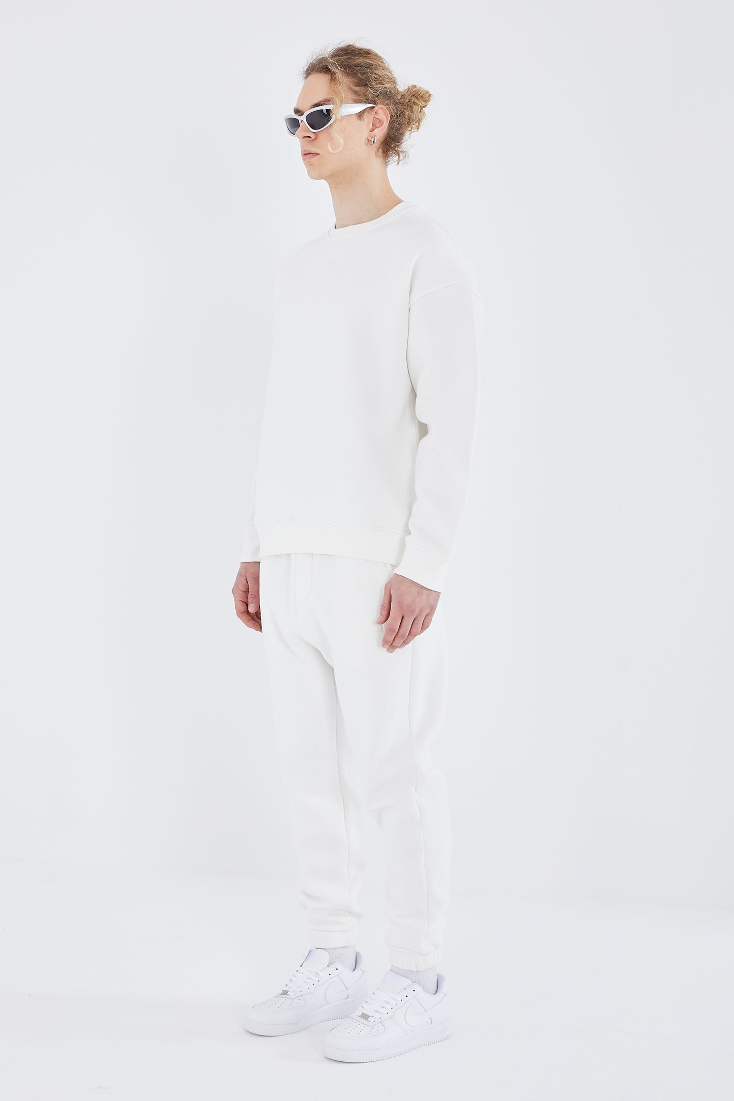 Basic Jogger Set Pullover Jogginghose Oversize Fit