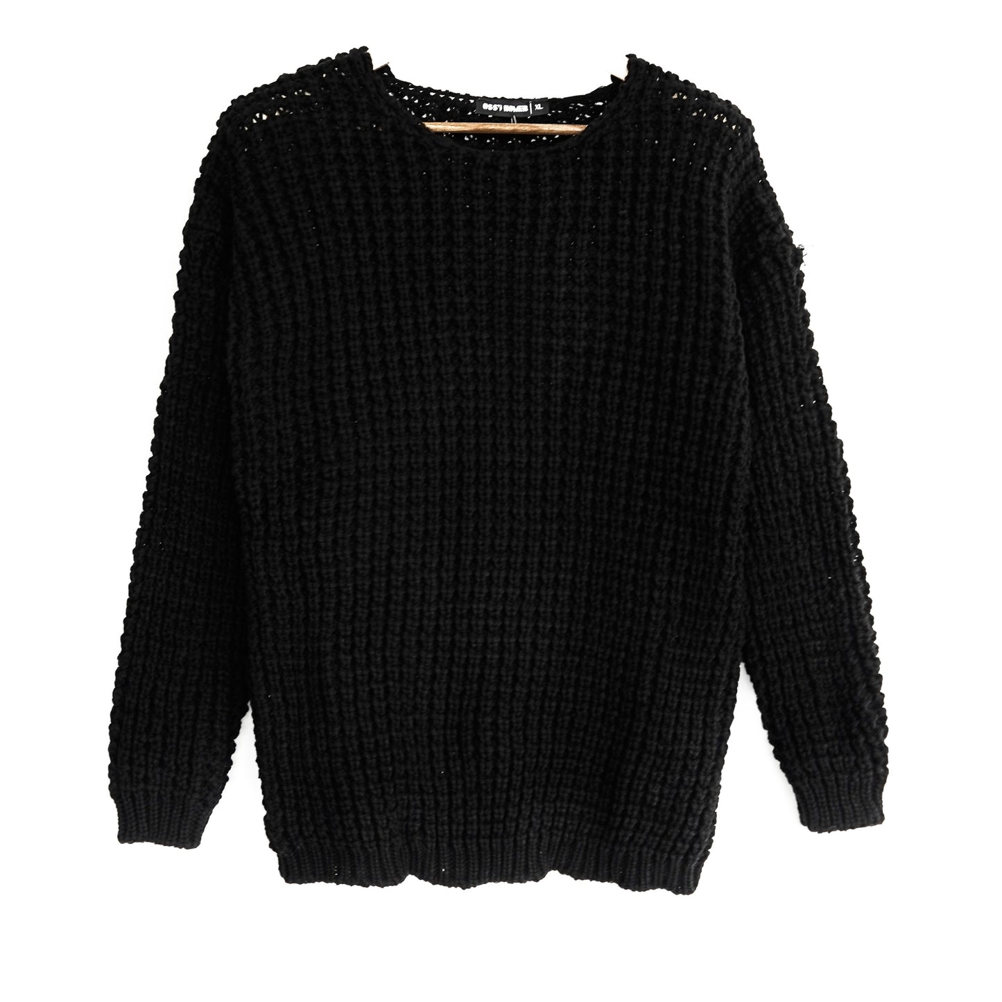 Casual Herren Strickpullover mit Rundhals-Ausschnitt