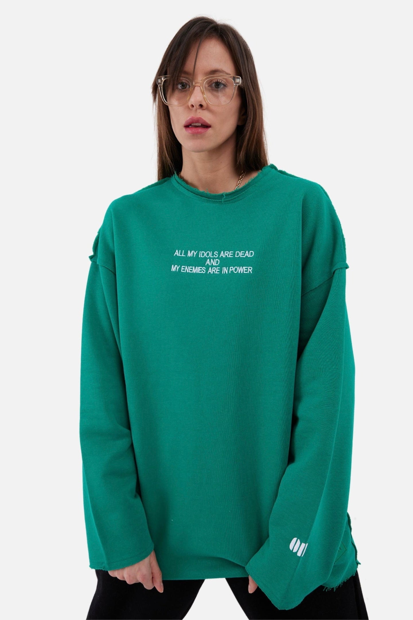 Sweater Basic Cotton Sweatshirt Pullover