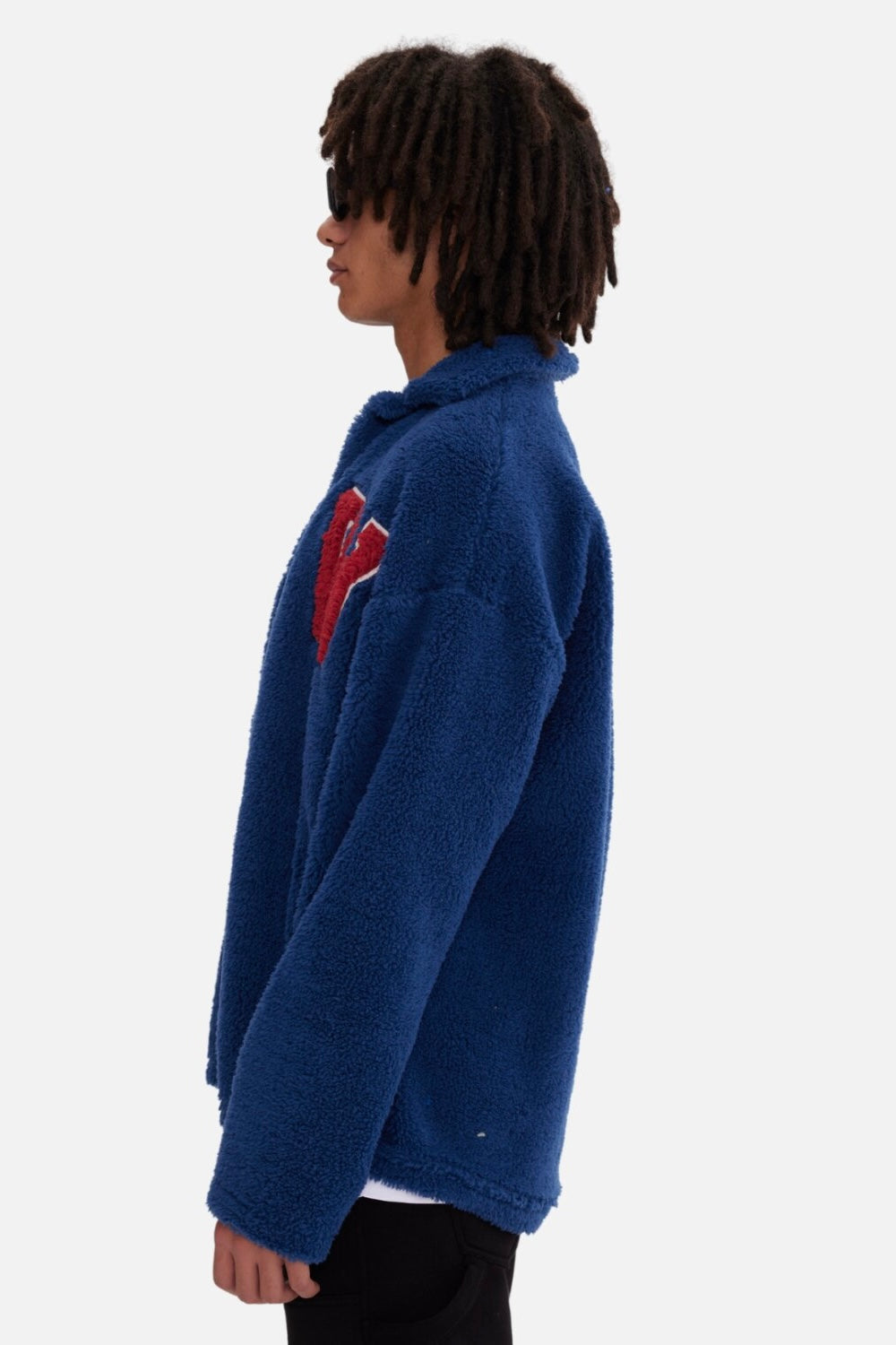 Oversize Jacke Teddy W Shirt für Teddyfell