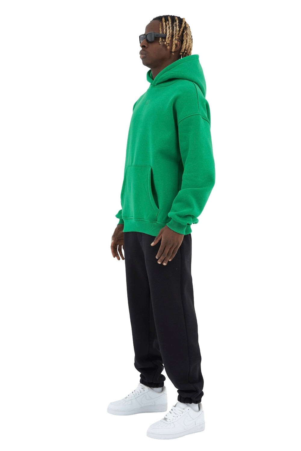 Oversize Hoodie einfarbig Basic Kapuzenpullover Unisex