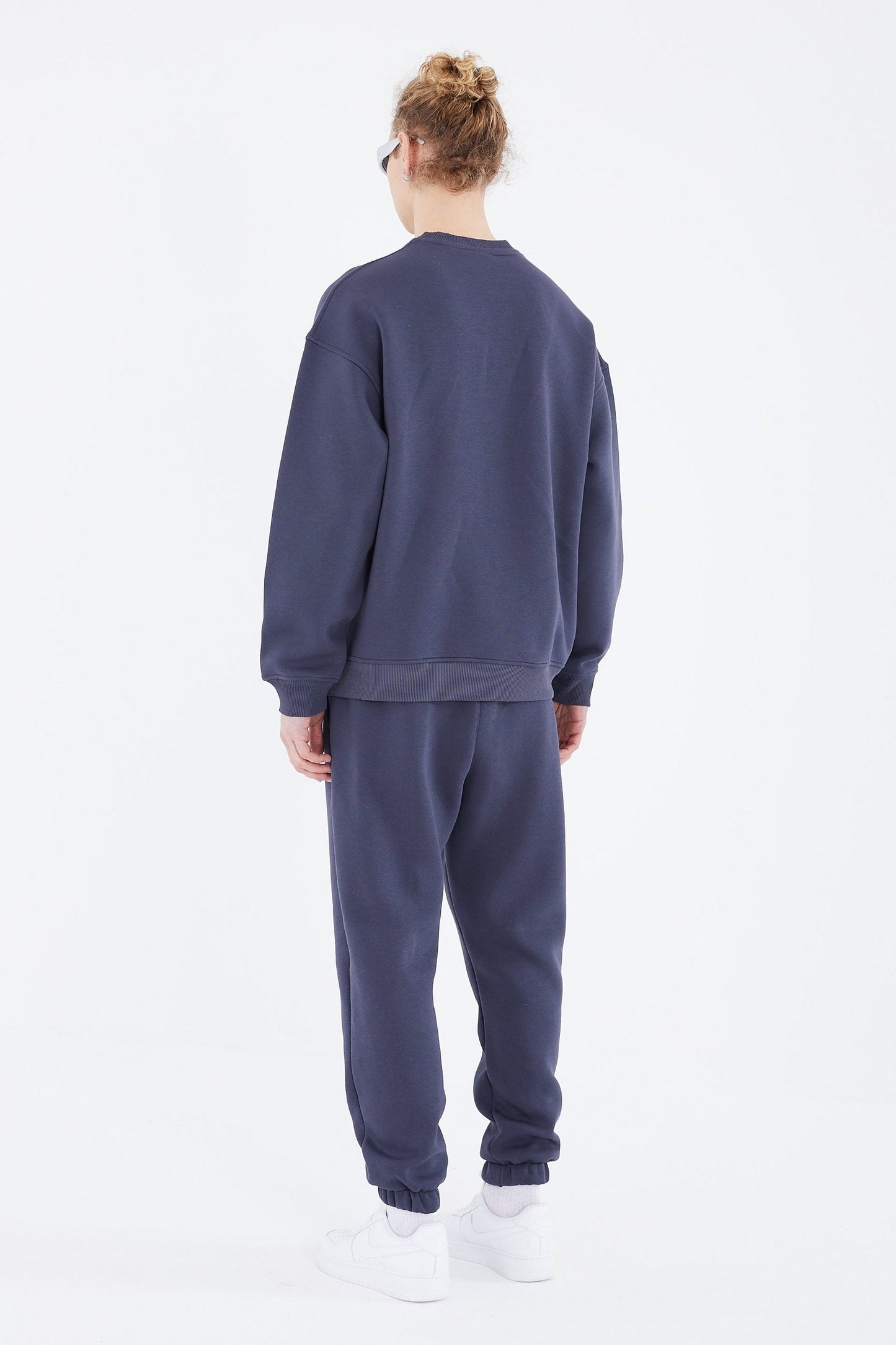 Basic Jogger Set Pullover Jogginghose Oversize Fit