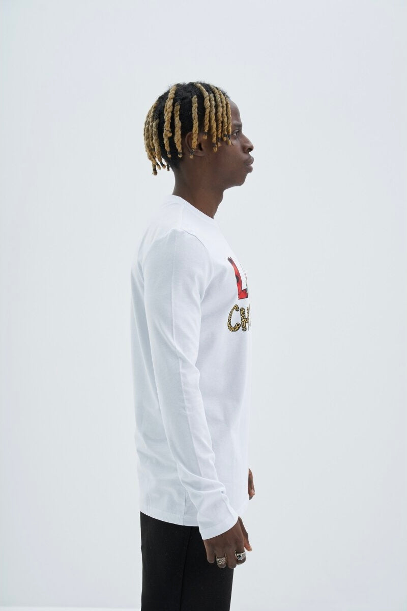 Christmas Oversize Cotton Sweatshirt Unisex weiß