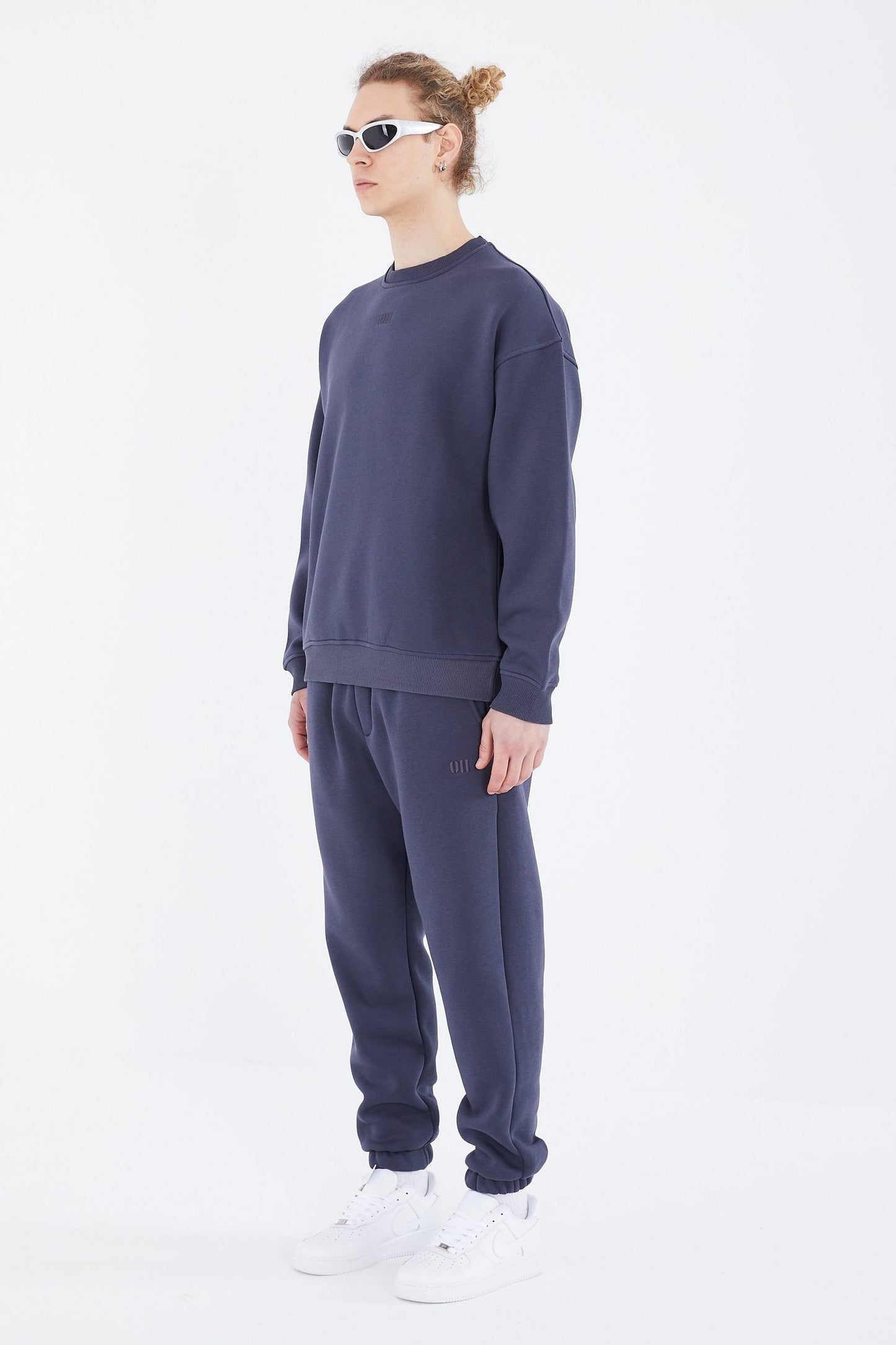 Basic Jogger Set Pullover Jogginghose Oversize Fit