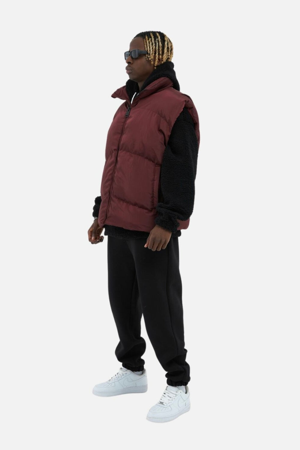 Puffer Weste Vest Übergangsweste Oversize