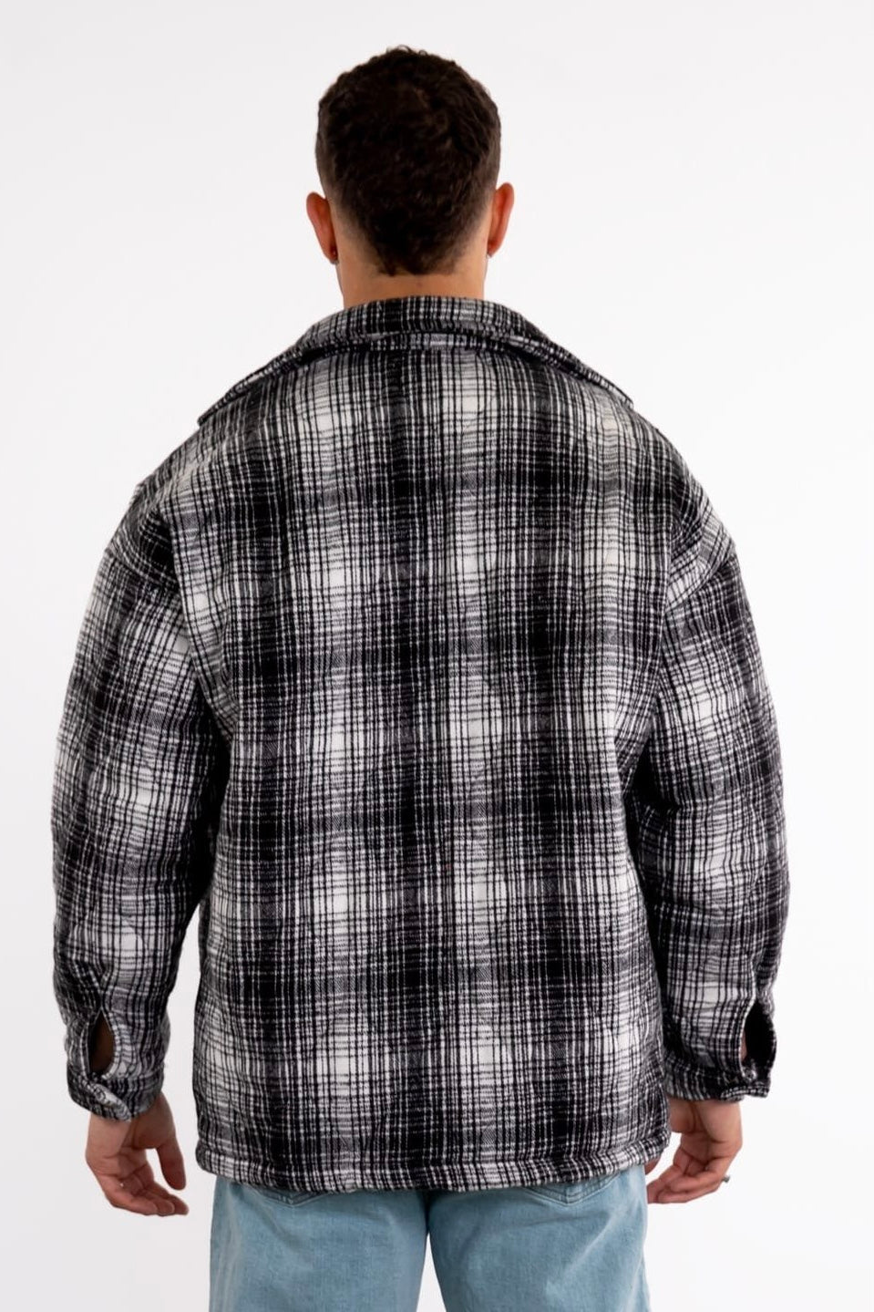 Lumberjacket Jacket Kapitone Flanelljacke kariert Hemdjacke Holzfäller