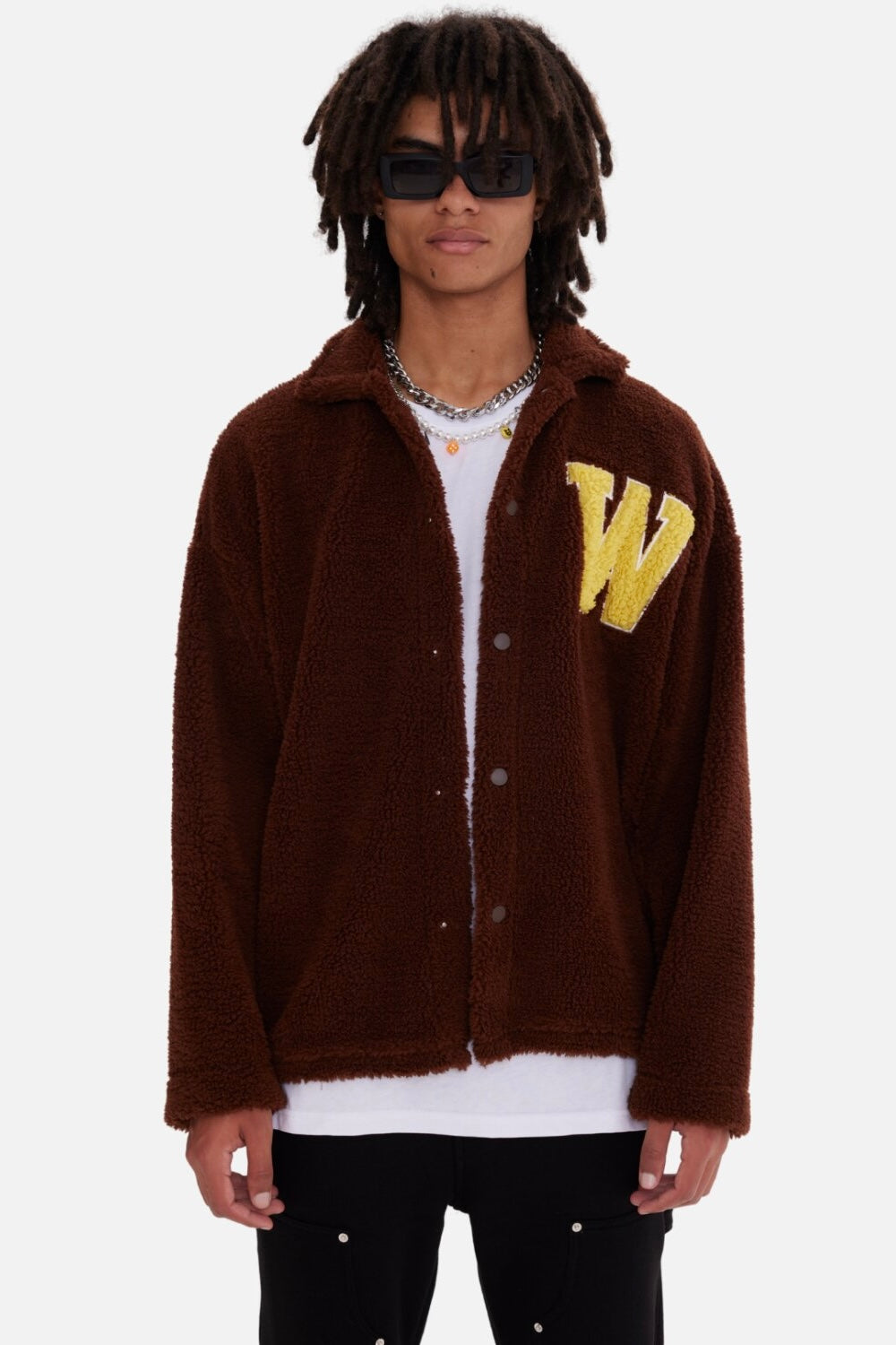 Oversize Jacke Teddy W Shirt für Teddyfell