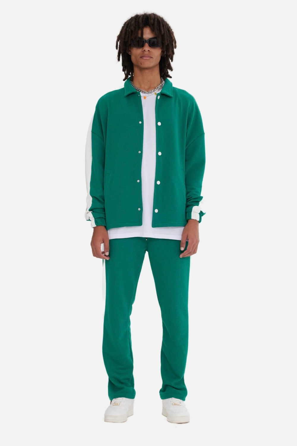 Jogginganzug Set Stripe mit Streifen Jacke Hose