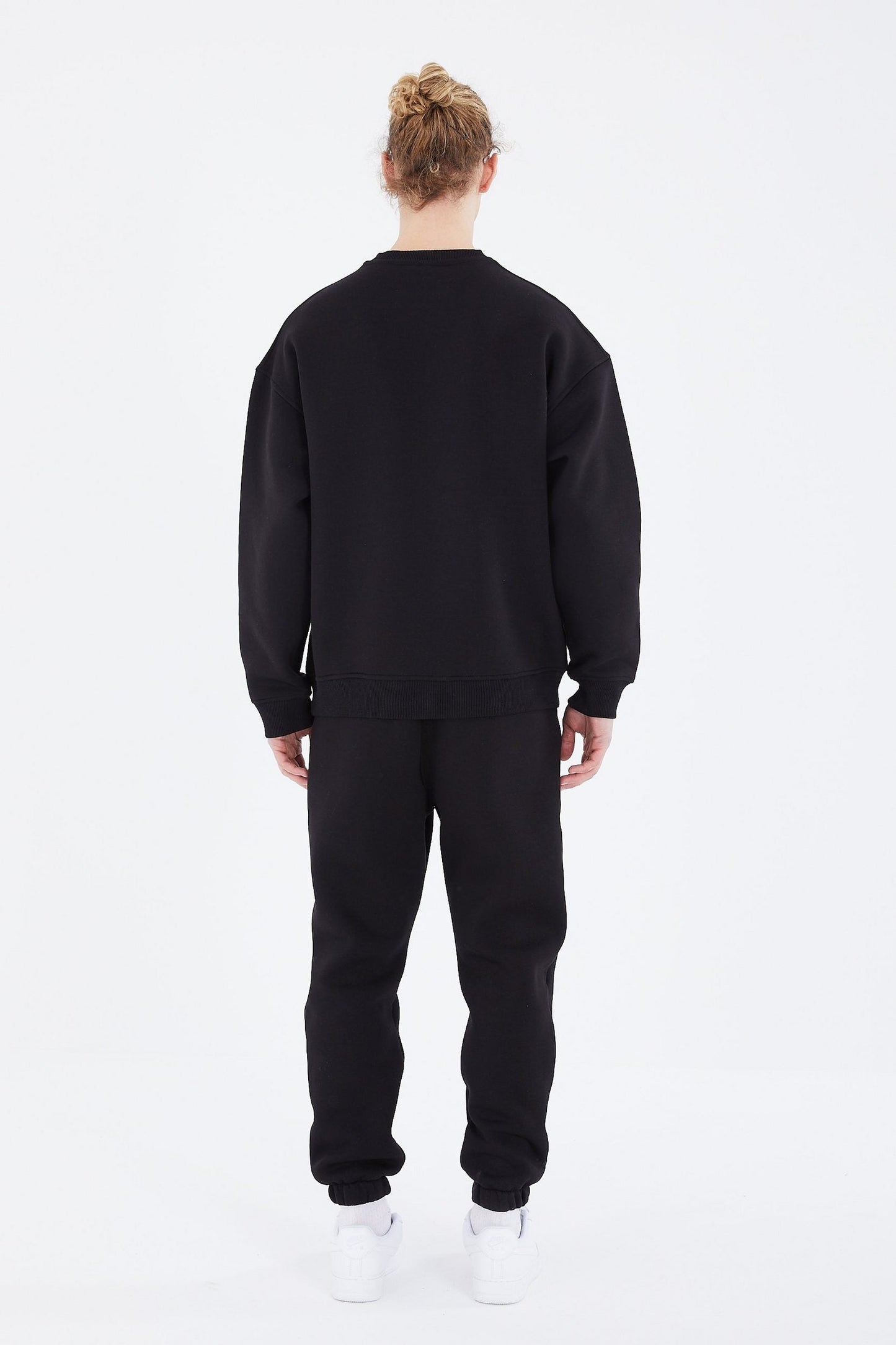 Basic Jogger Set Pullover Jogginghose Oversize Fit