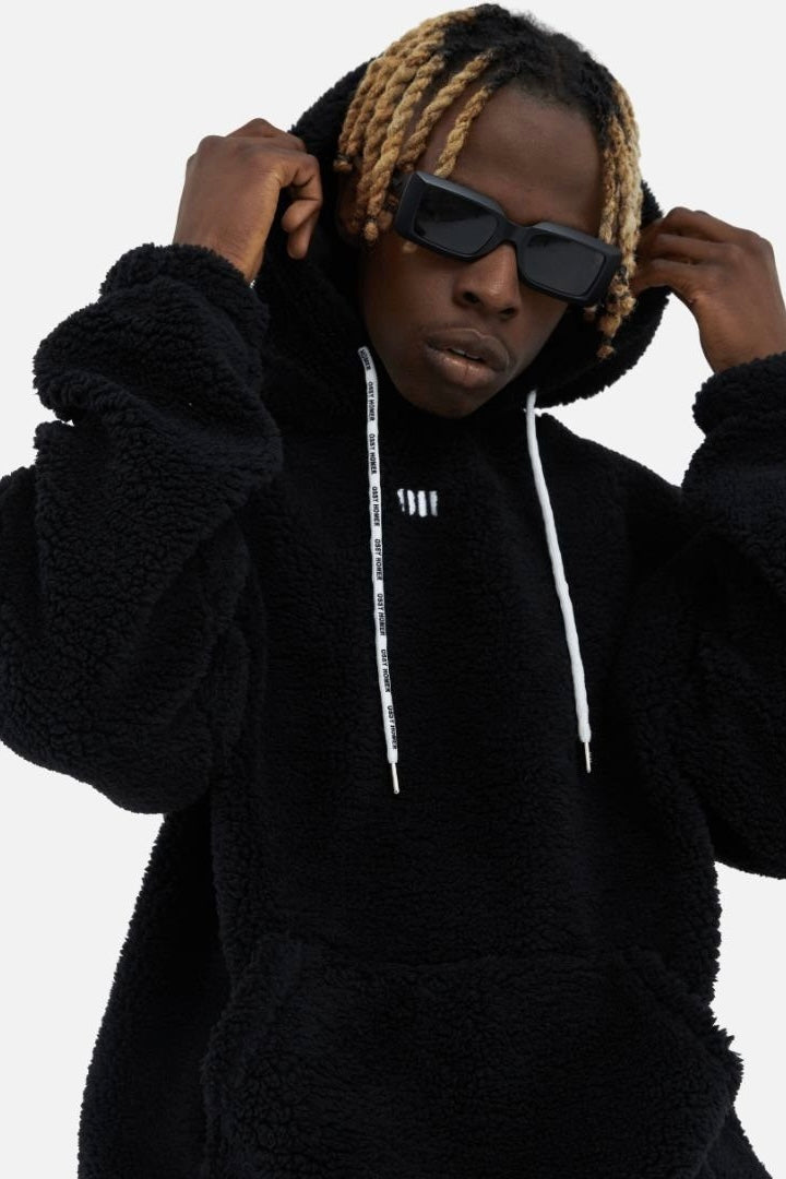 Teddy Basic Hoodie Teddyfell Sweater Pullover Oversize
