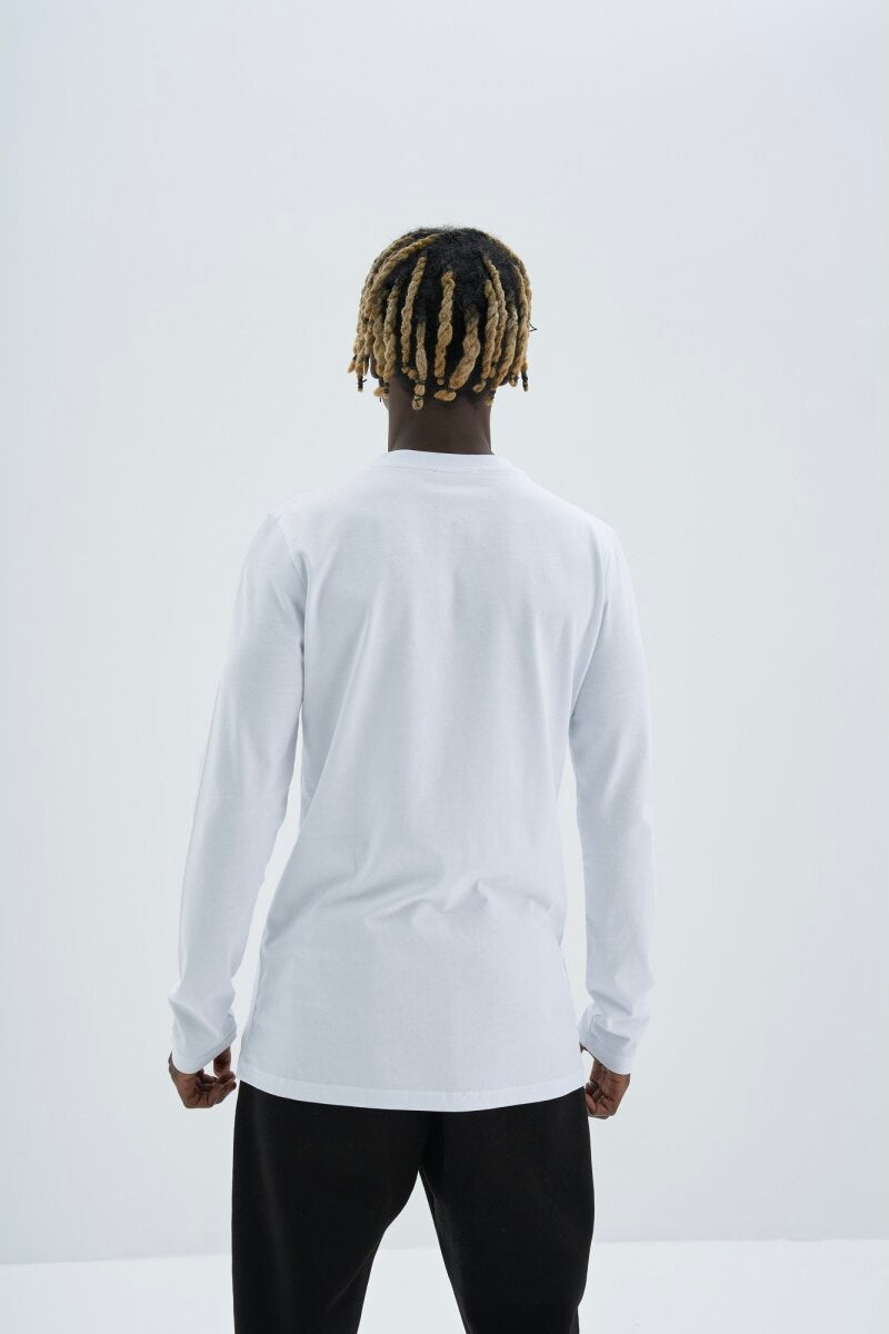 Christmas Oversize Cotton Sweatshirt Unisex weiß