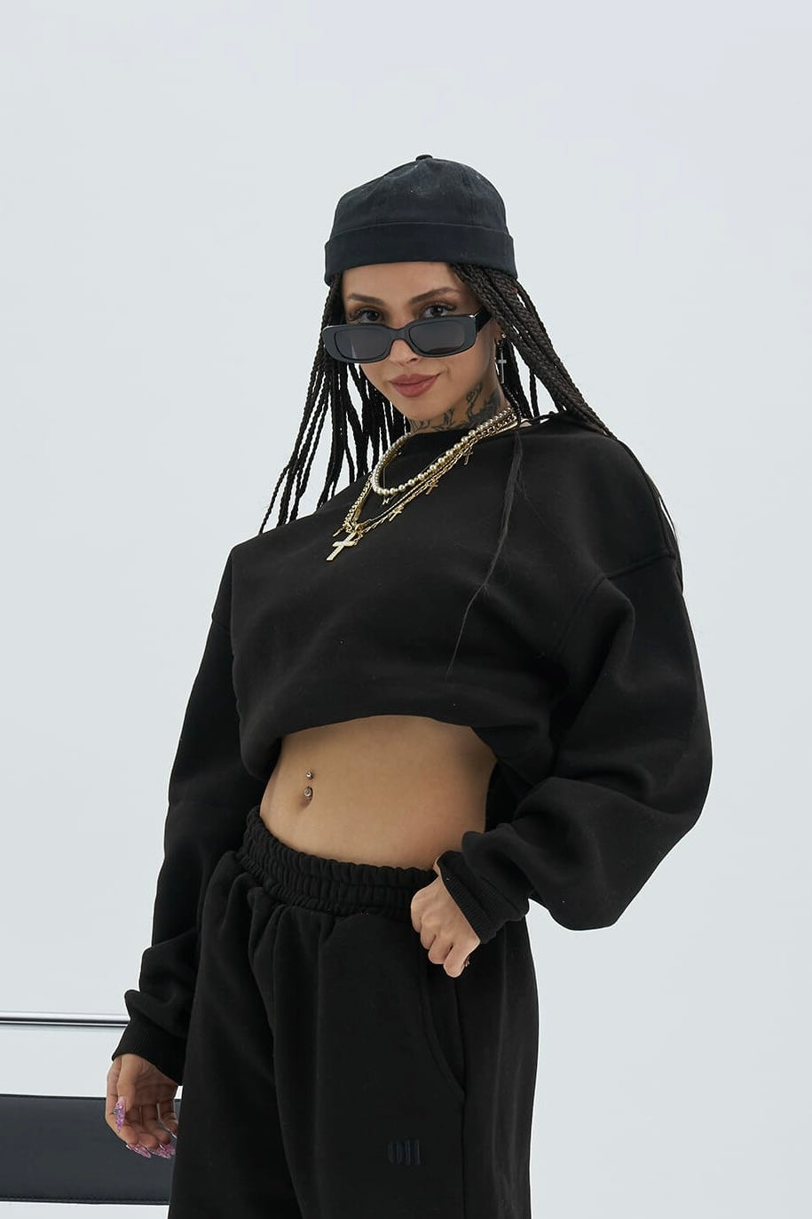 Basic Sweatshirt Oversize Fit Pullover Unisex