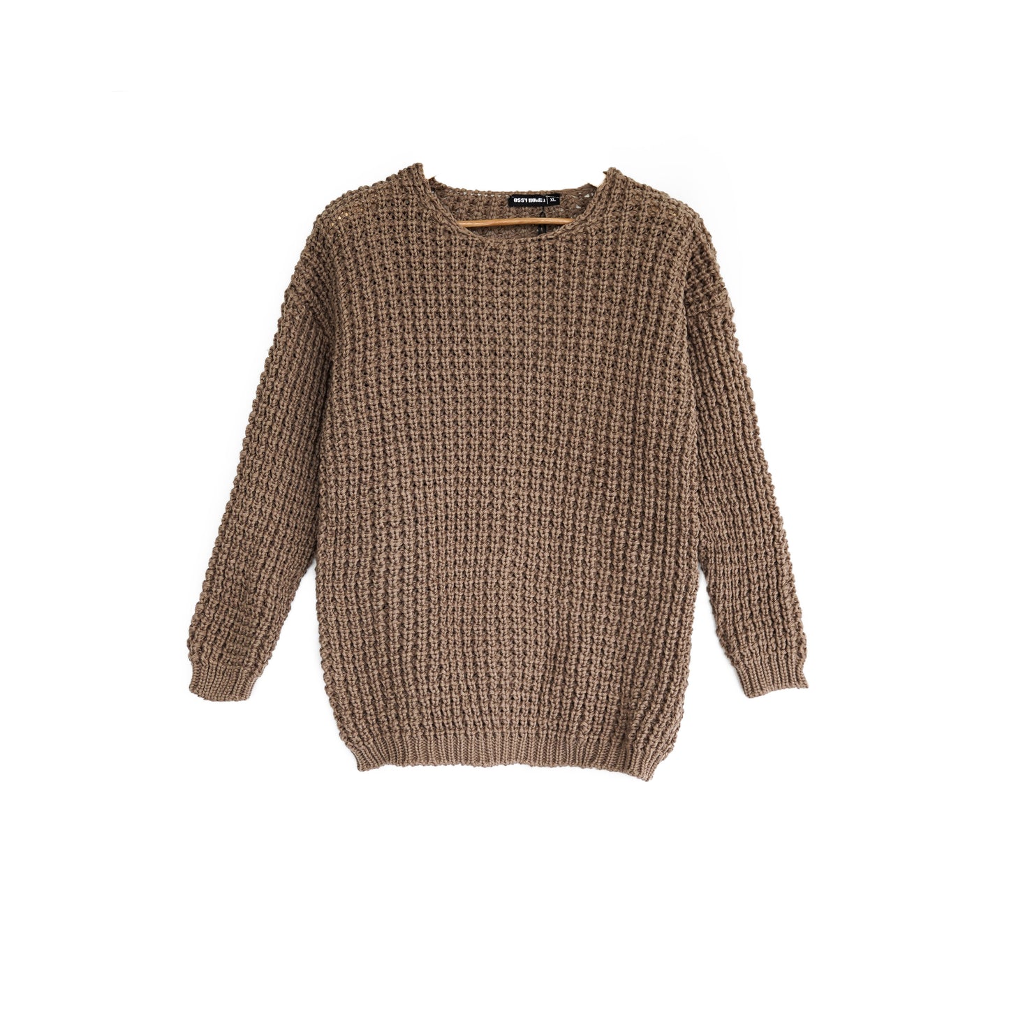 Casual Herren Strickpullover mit Rundhals-Ausschnitt