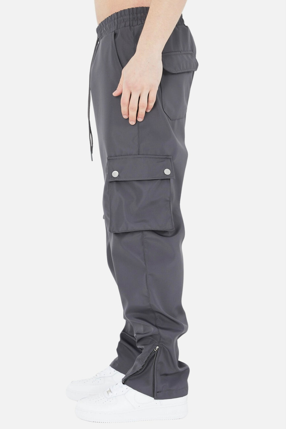 Jogginghose OH-39 viele Taschen Jogger seitlich zu öffnen OVersize Herrenhose