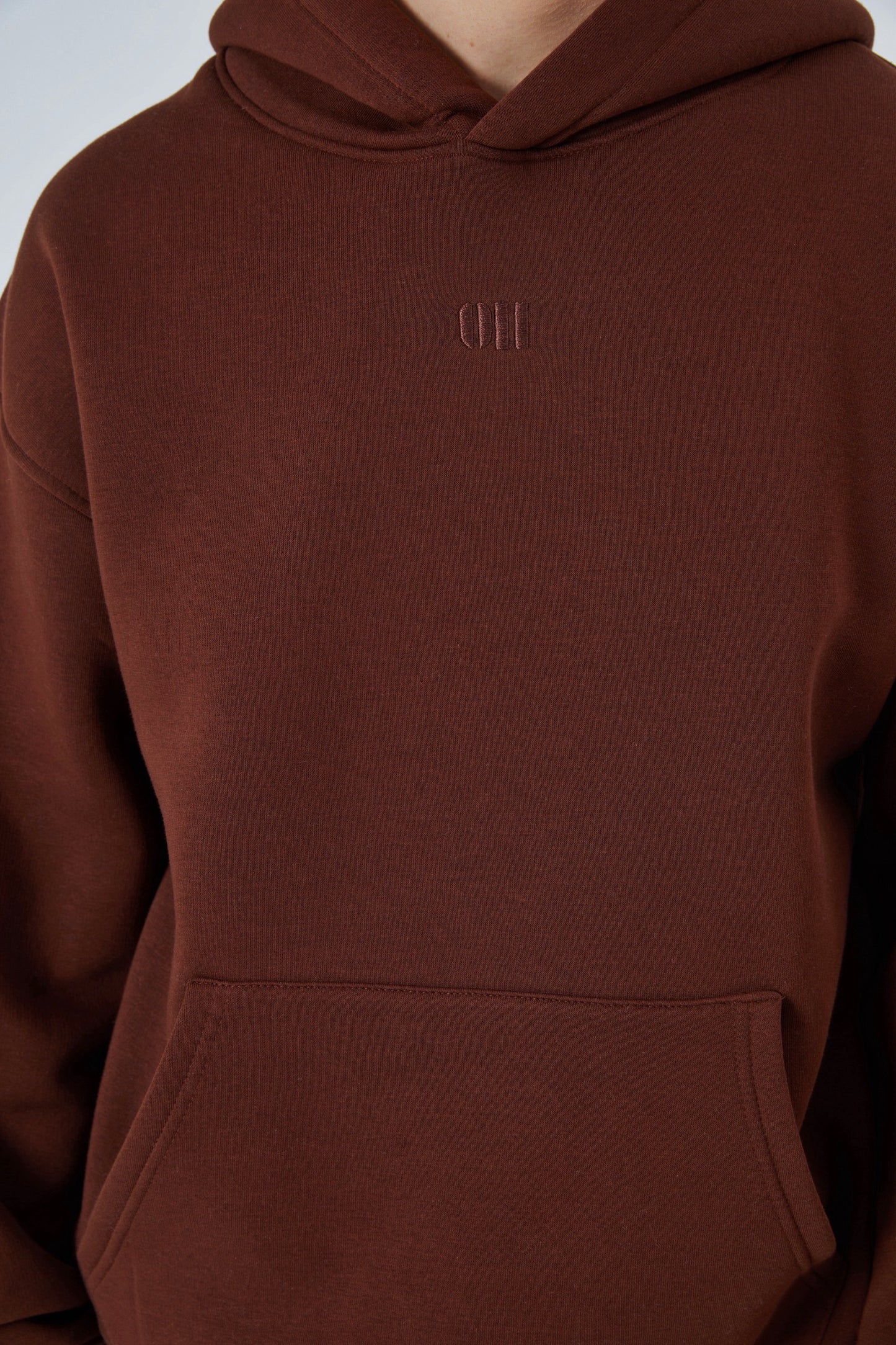 Oversize Hoodie einfarbig Basic Kapuzenpullover Unisex