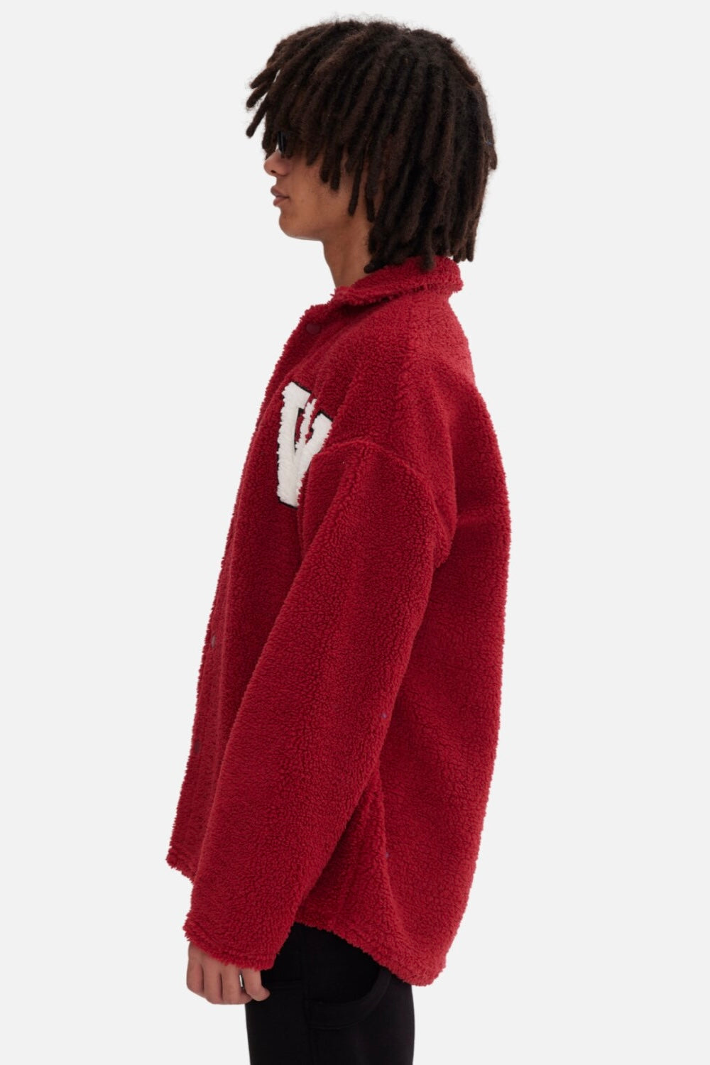 Oversize Jacke Teddy W Shirt für Teddyfell
