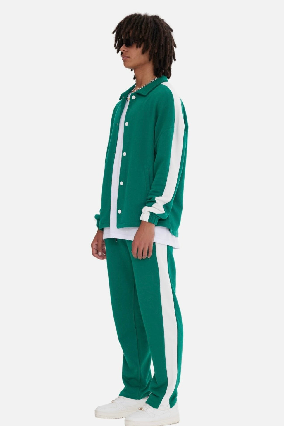 Jogginganzug Set Stripe mit Streifen Jacke Hose