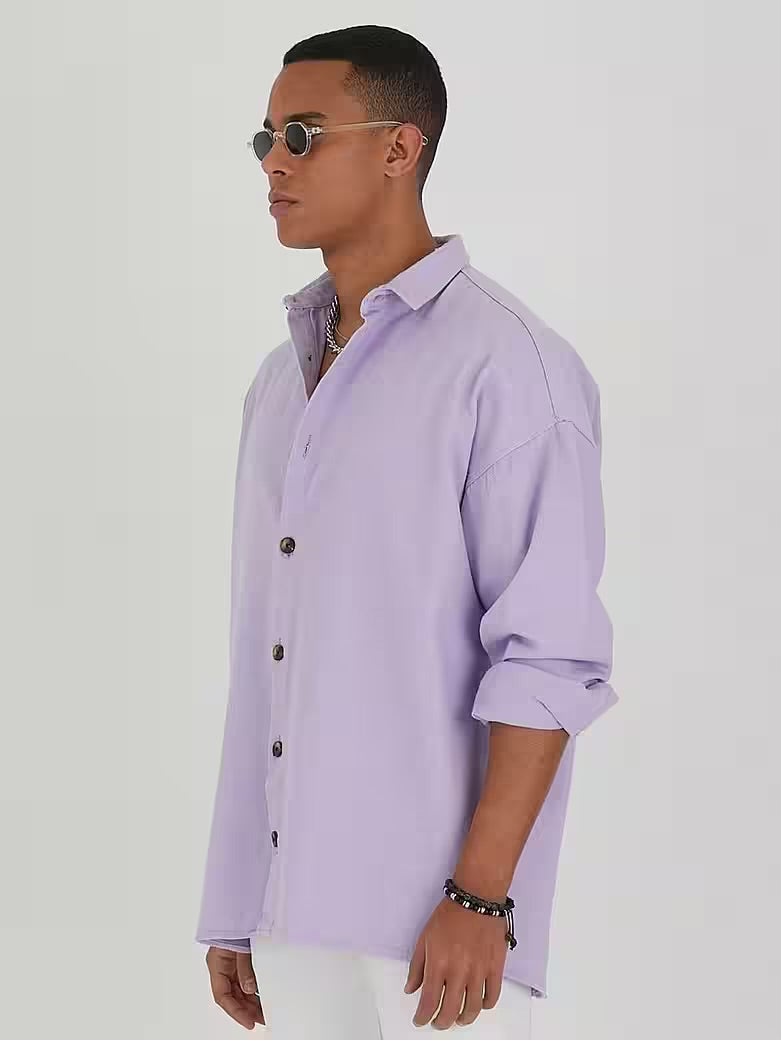 Jeanshemd Oversize Cotton Hemd 100% Baumwolle