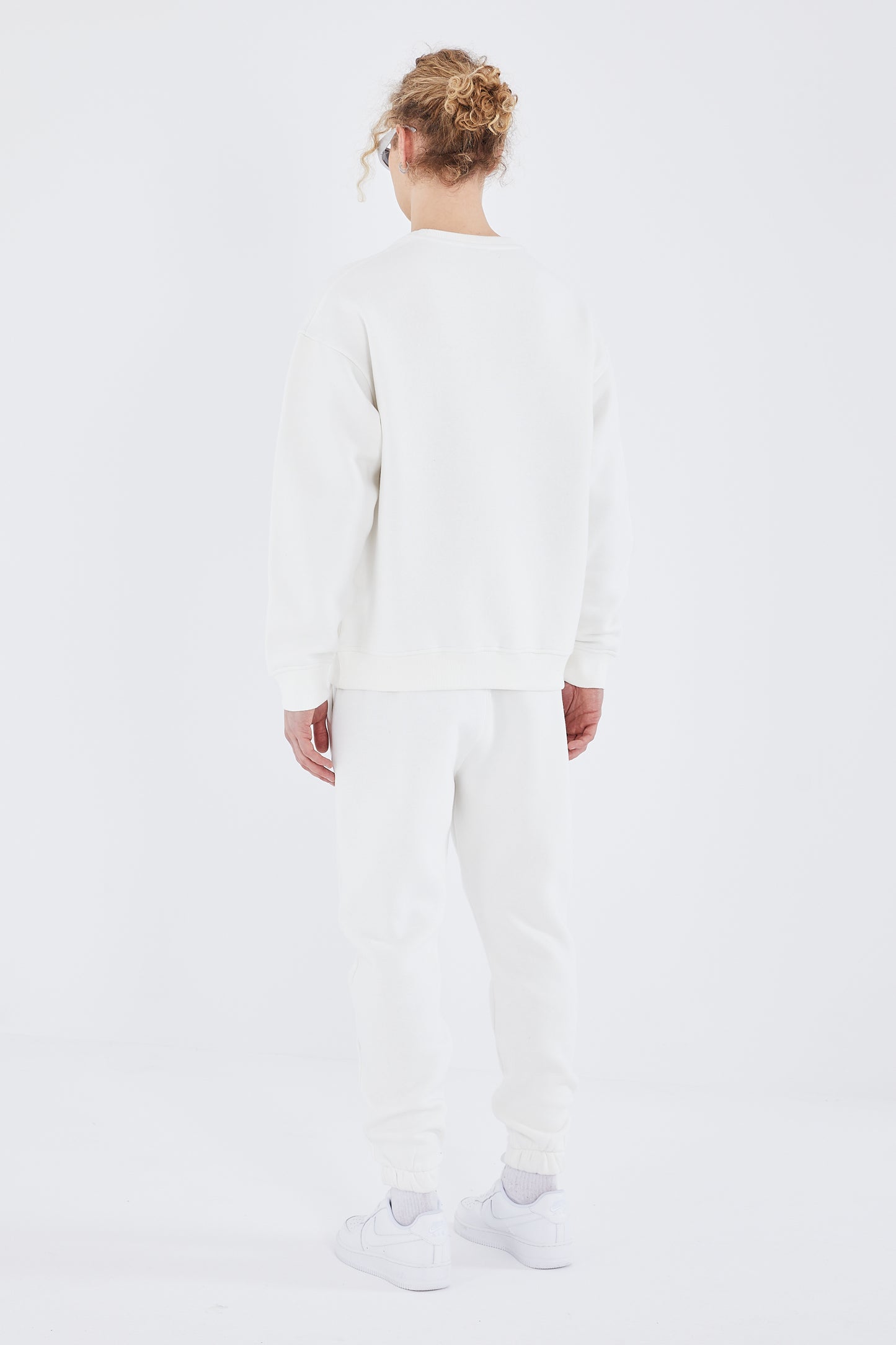 Basic Jogger Set Pullover Jogginghose Oversize Fit