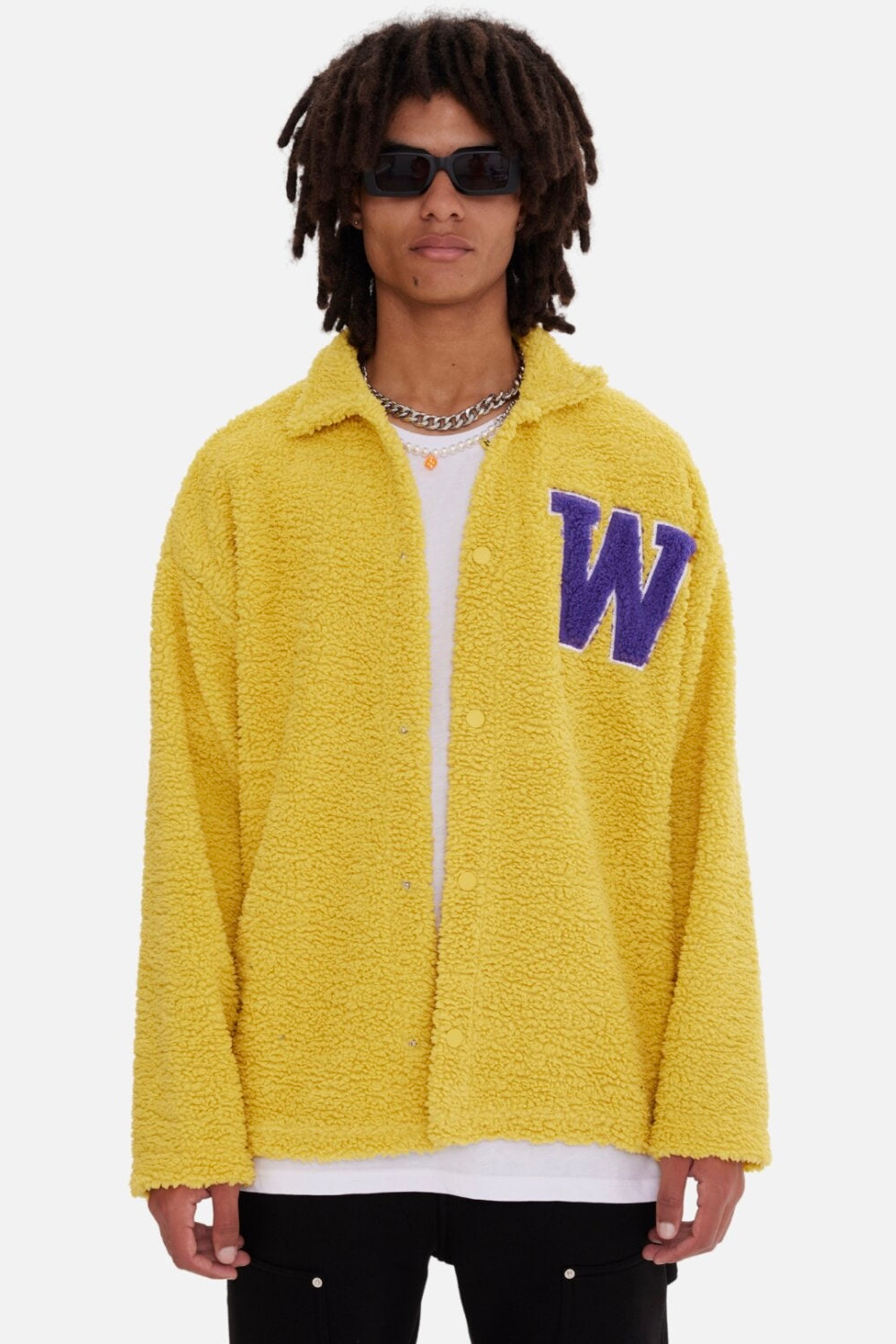 Oversize Jacke Teddy W Shirt für Teddyfell