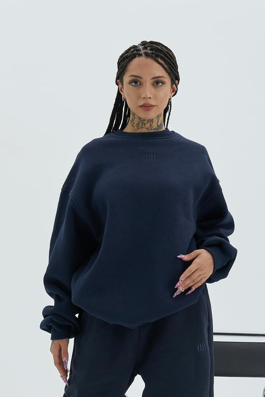 Basic Sweatshirt Oversize Fit Pullover Unisex