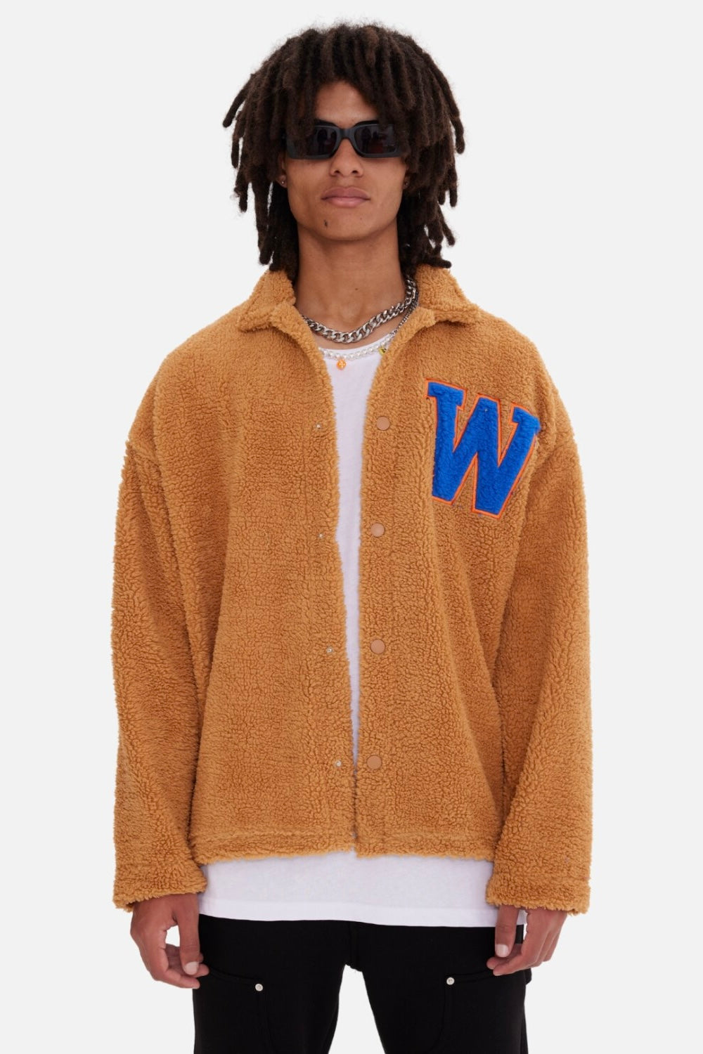 Oversize Jacke Teddy W Shirt für Teddyfell