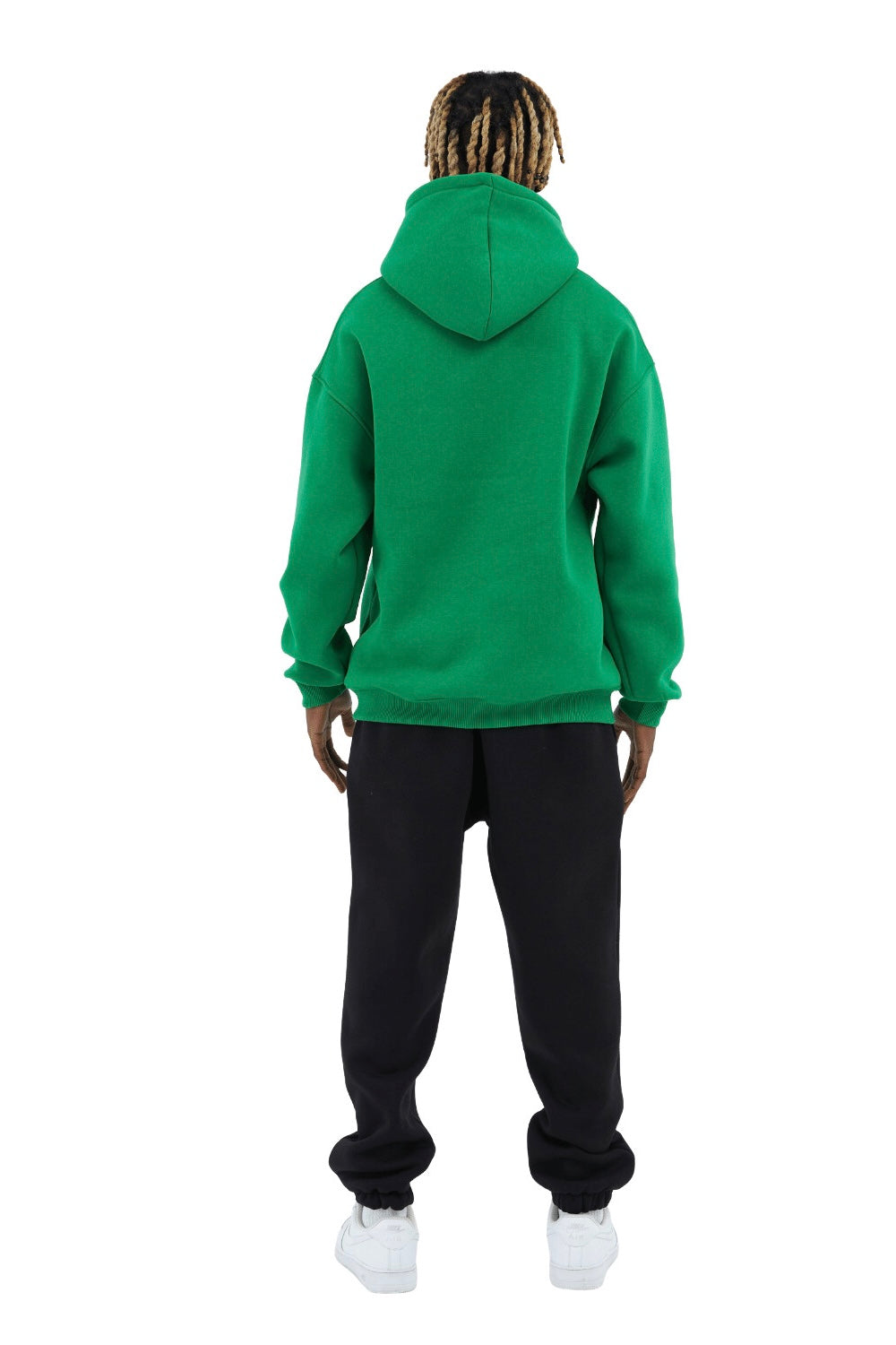 Oversize Hoodie einfarbig Basic Kapuzenpullover Unisex