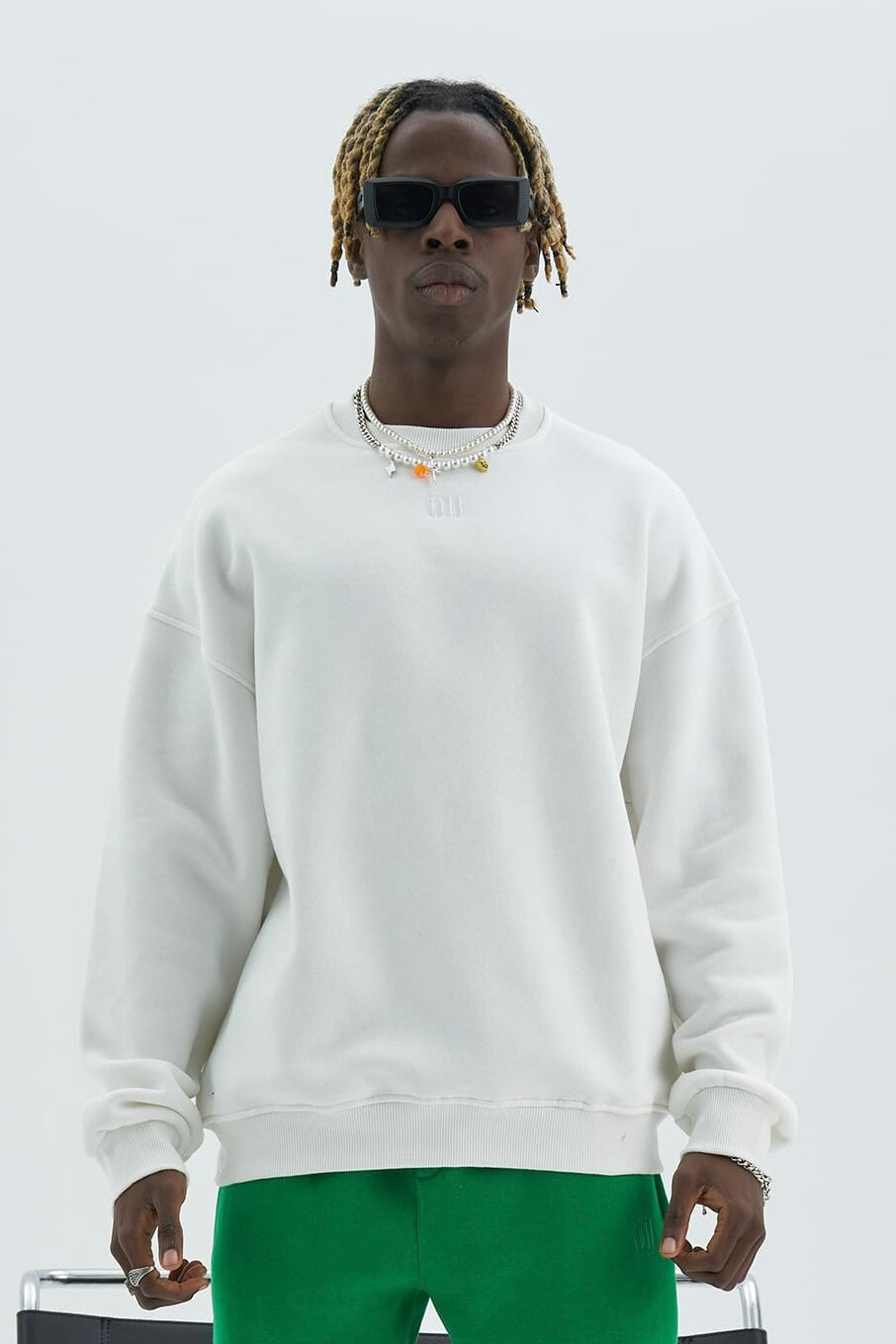 Basic Sweatshirt Oversize Fit Pullover Unisex