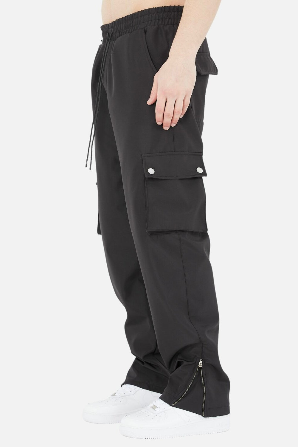 Jogginghose OH-39 viele Taschen Jogger seitlich zu öffnen OVersize Herrenhose