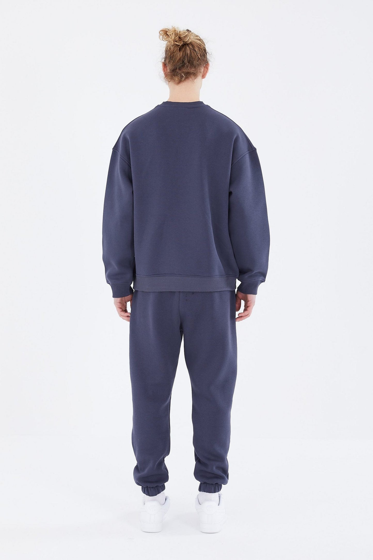 Basic Jogger Set Pullover Jogginghose Oversize Fit