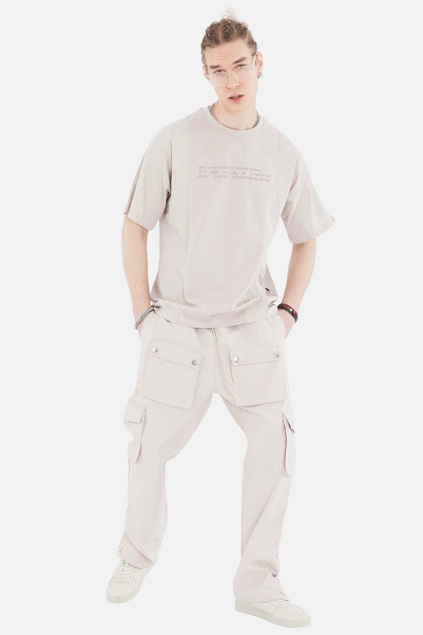 Herren Set T-Shirt Baumwolle 320gsm Jogginghose Jogger