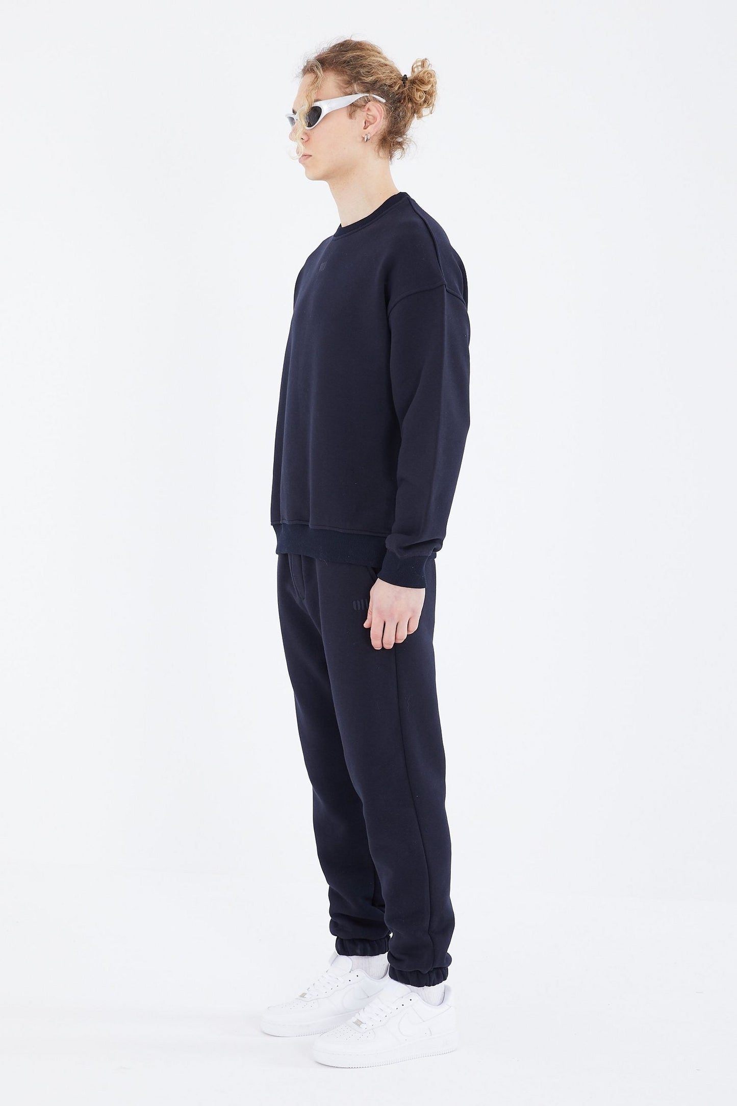 Basic Jogger Set Pullover Jogginghose Oversize Fit